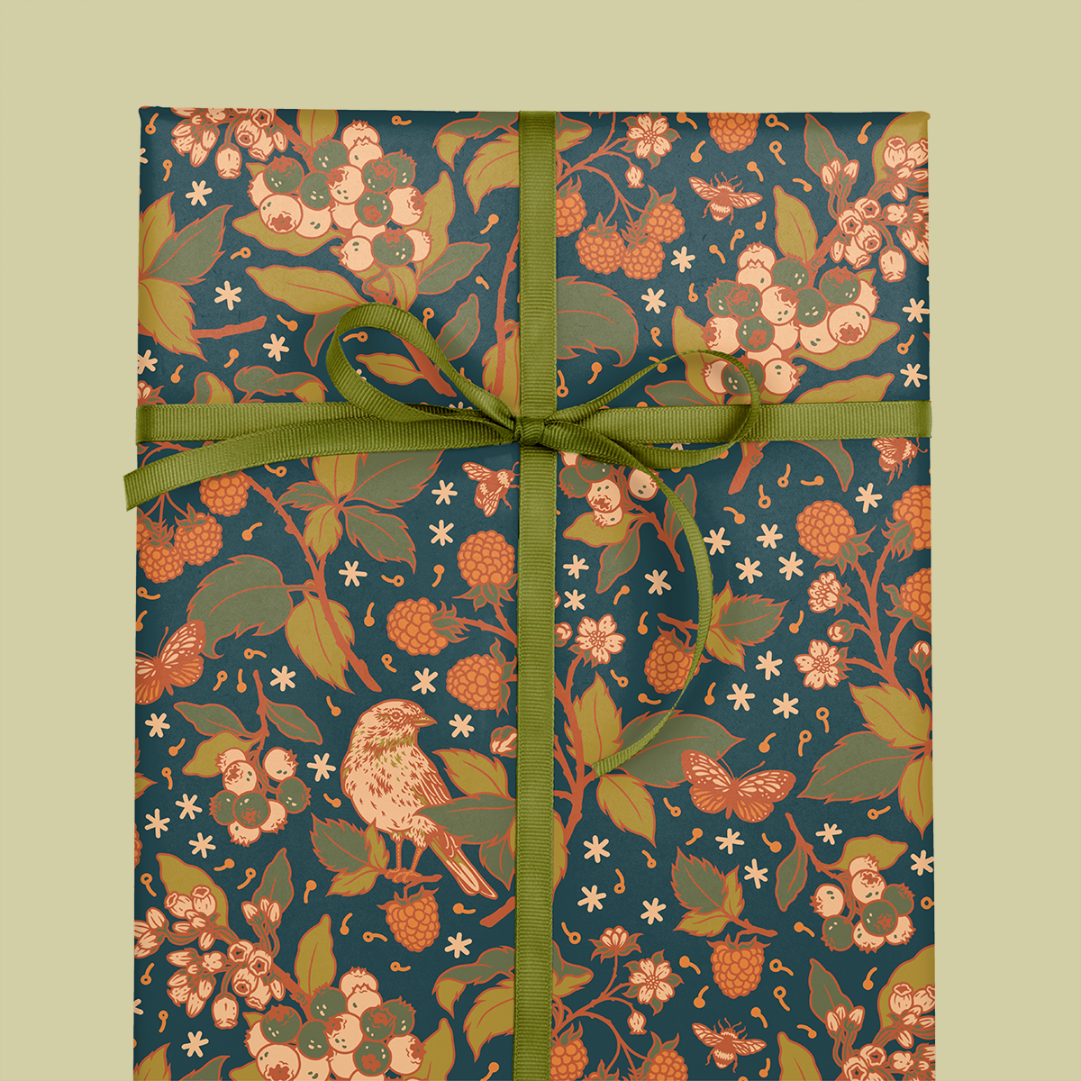 Gift Wrap: Berries