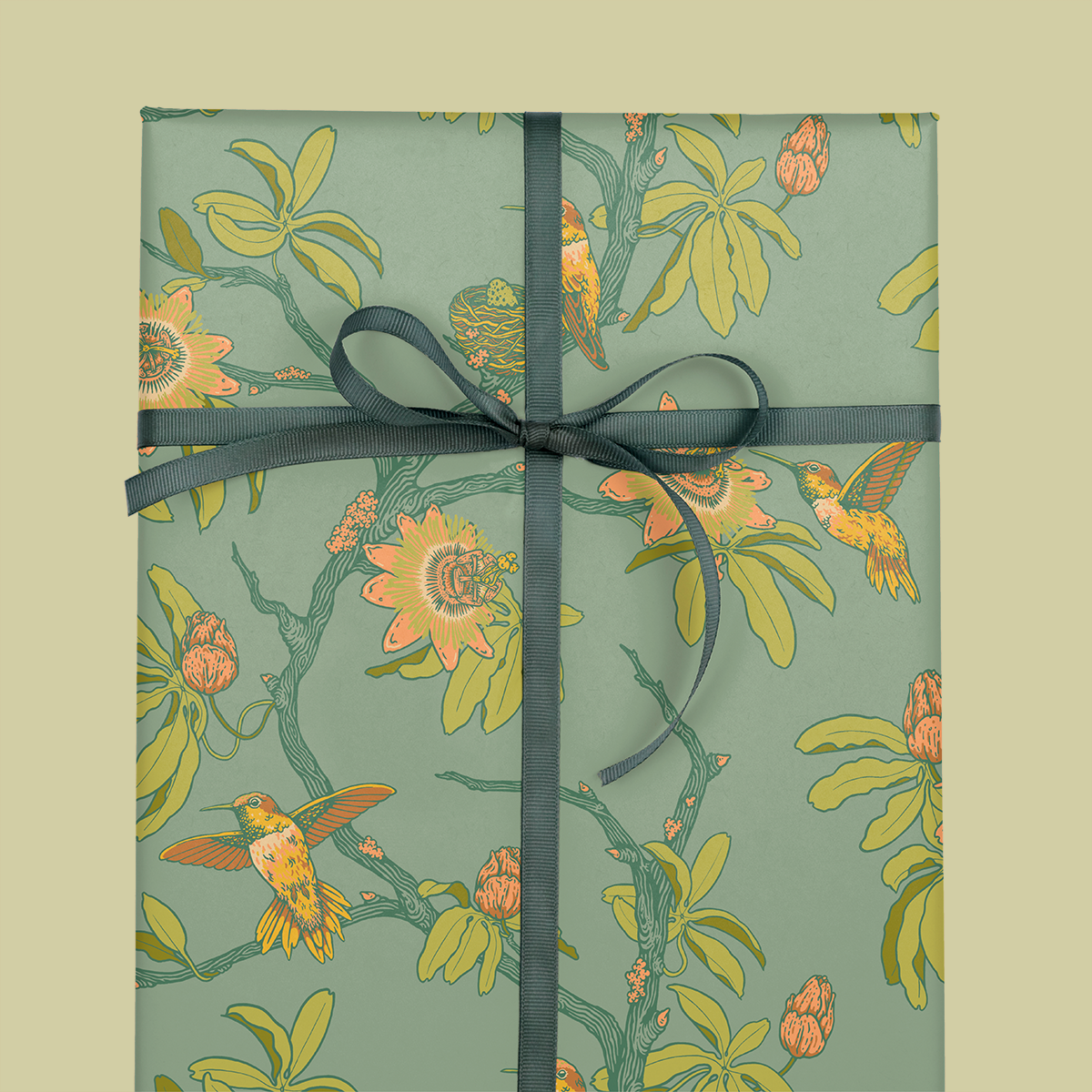 Gift Wrap: Hummingbird