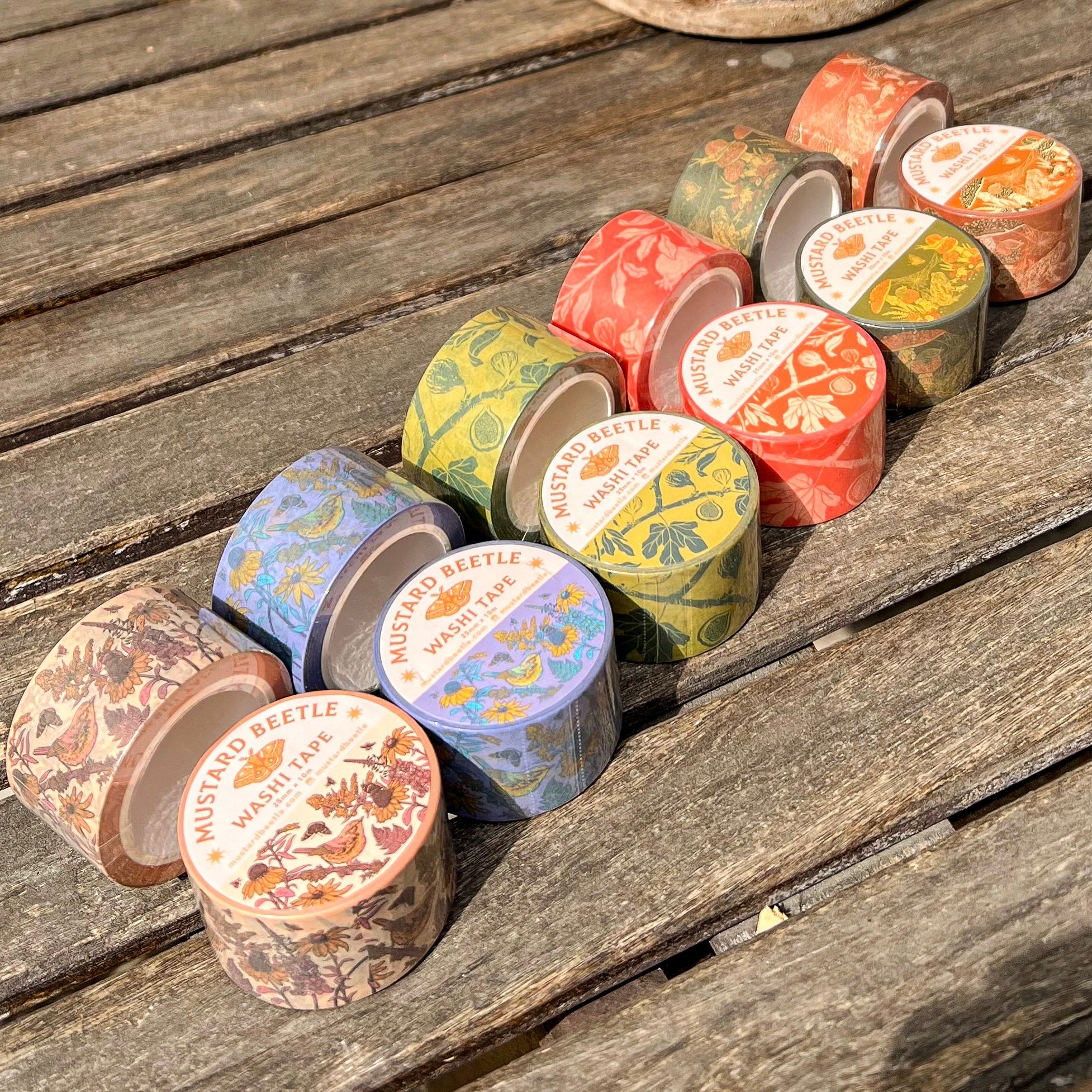 Washi Tape Roll 1": Toad