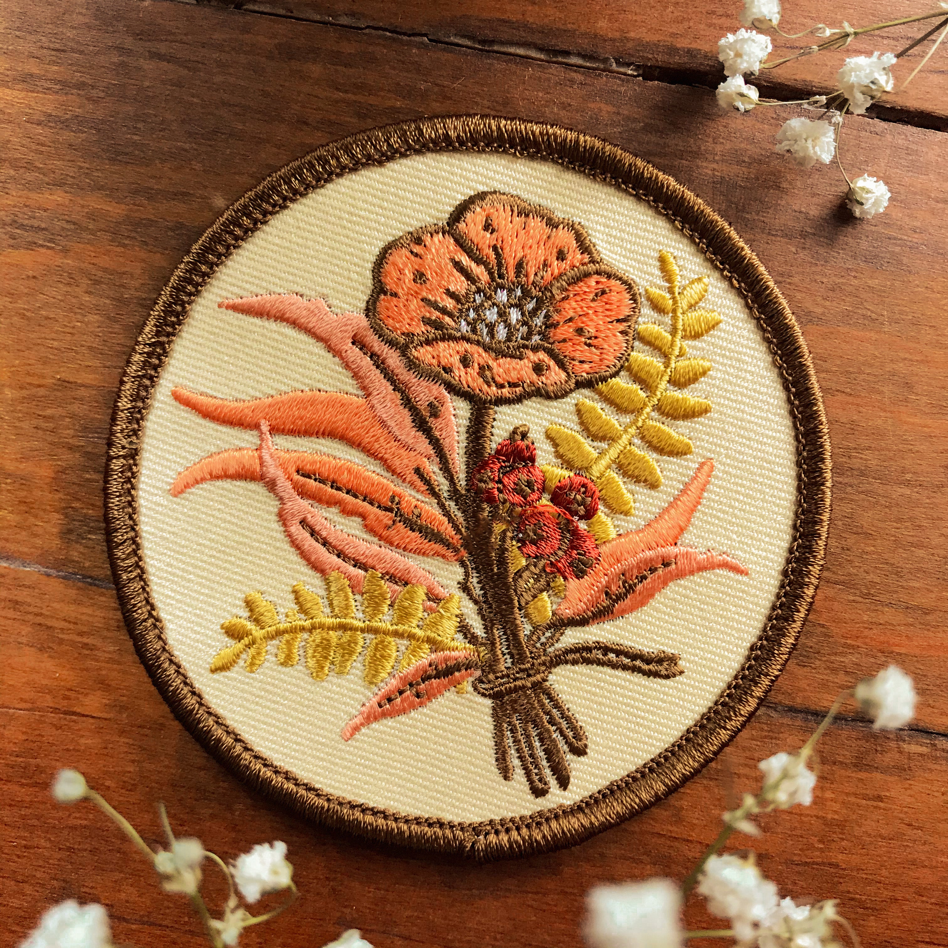 Iron on Patch: Floral