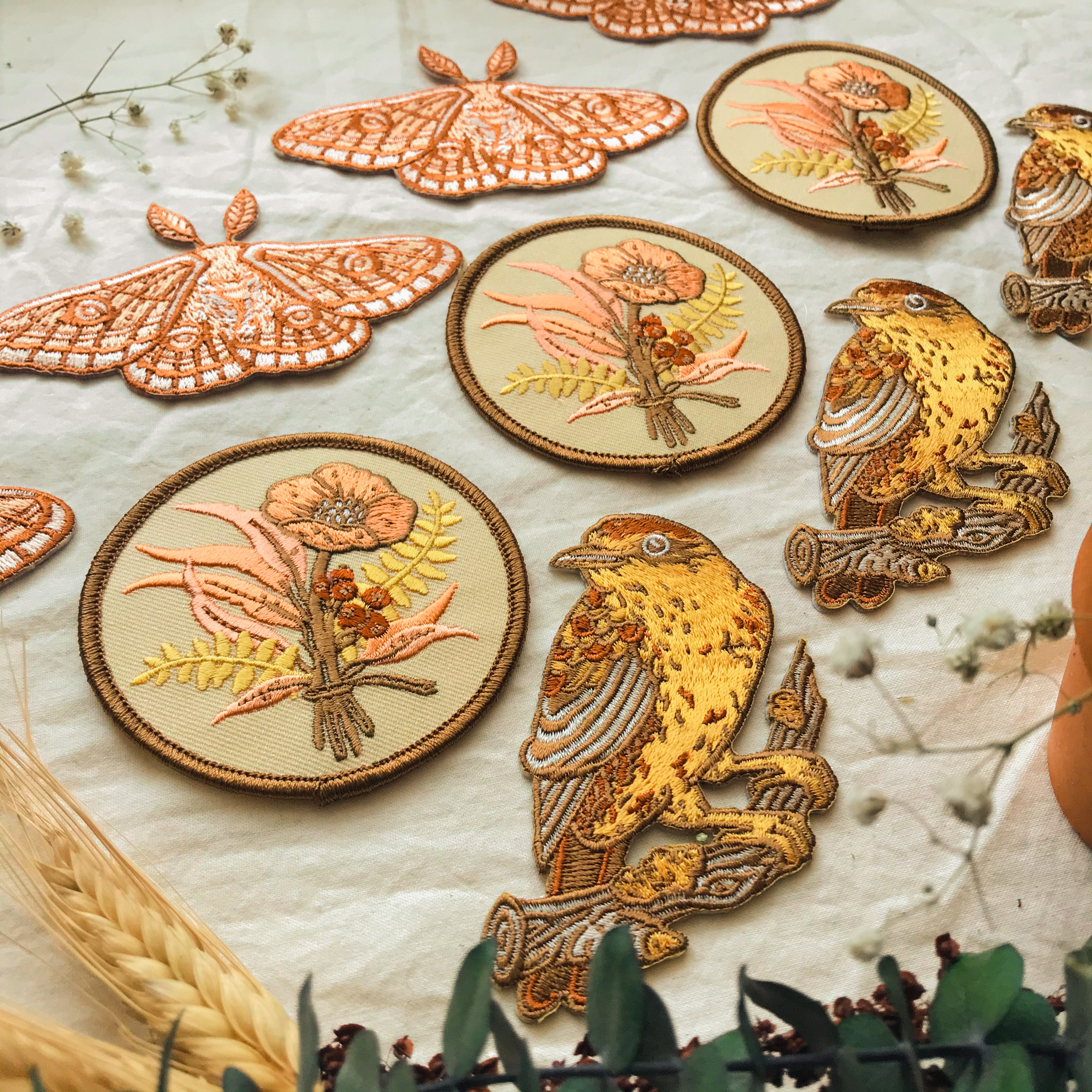 Iron on Patch: Emperor Moth