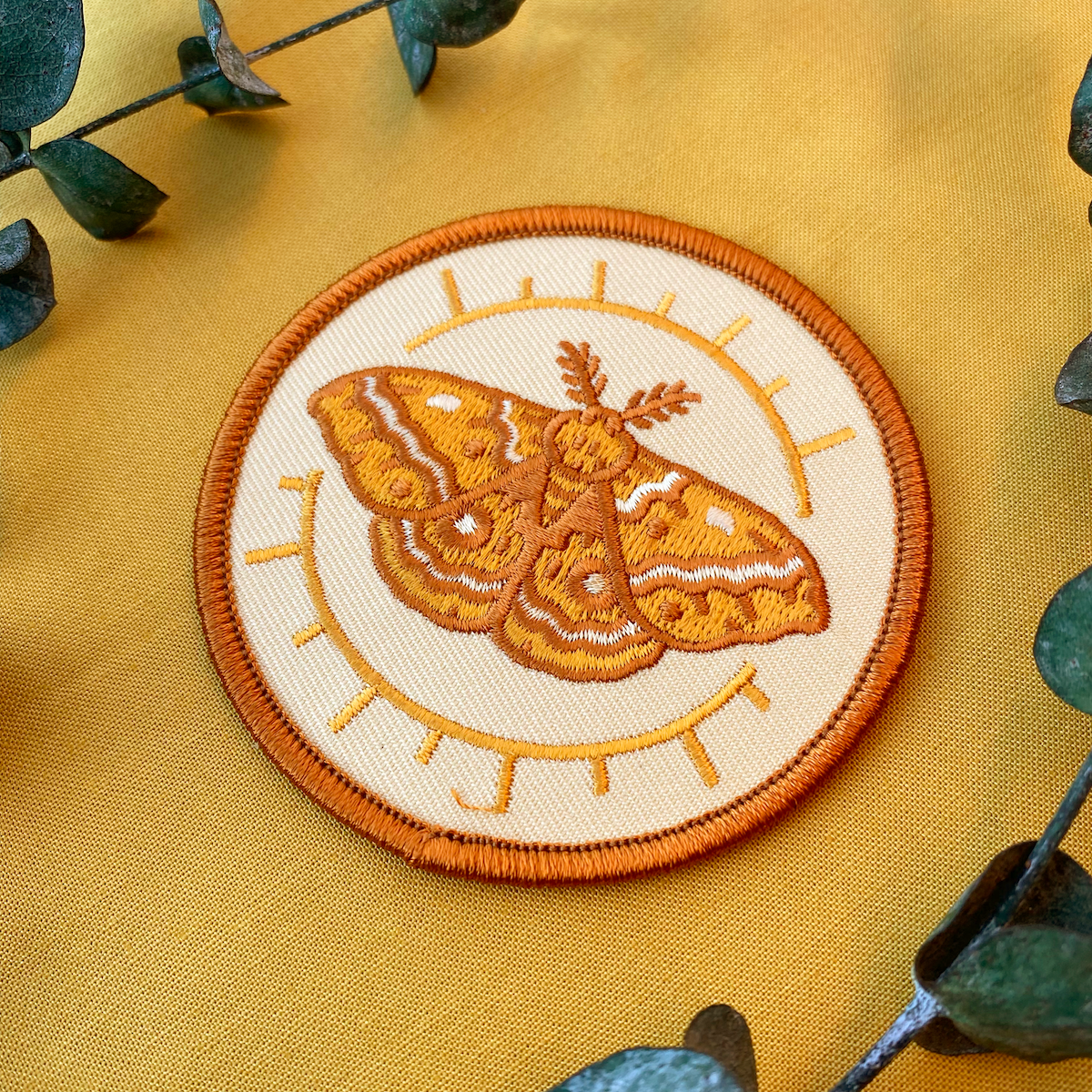 Iron on Patch: IO Moth