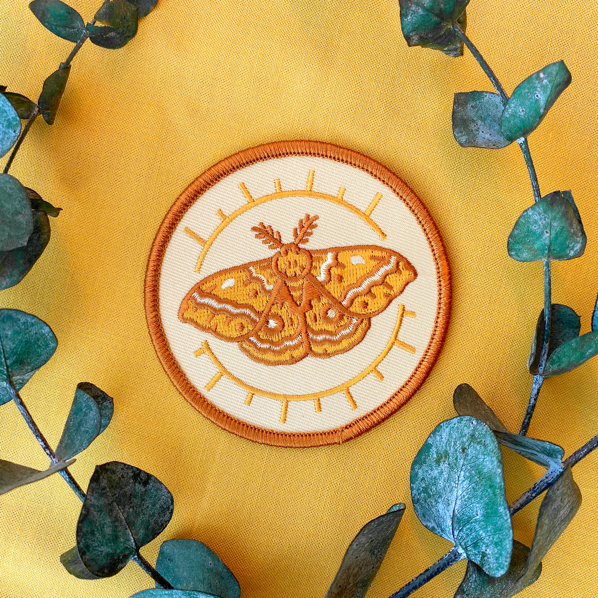 Iron on Patch: IO Moth