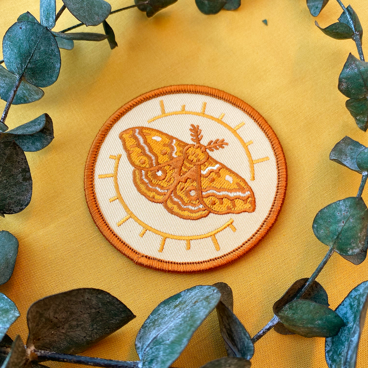 Iron on Patch: IO Moth