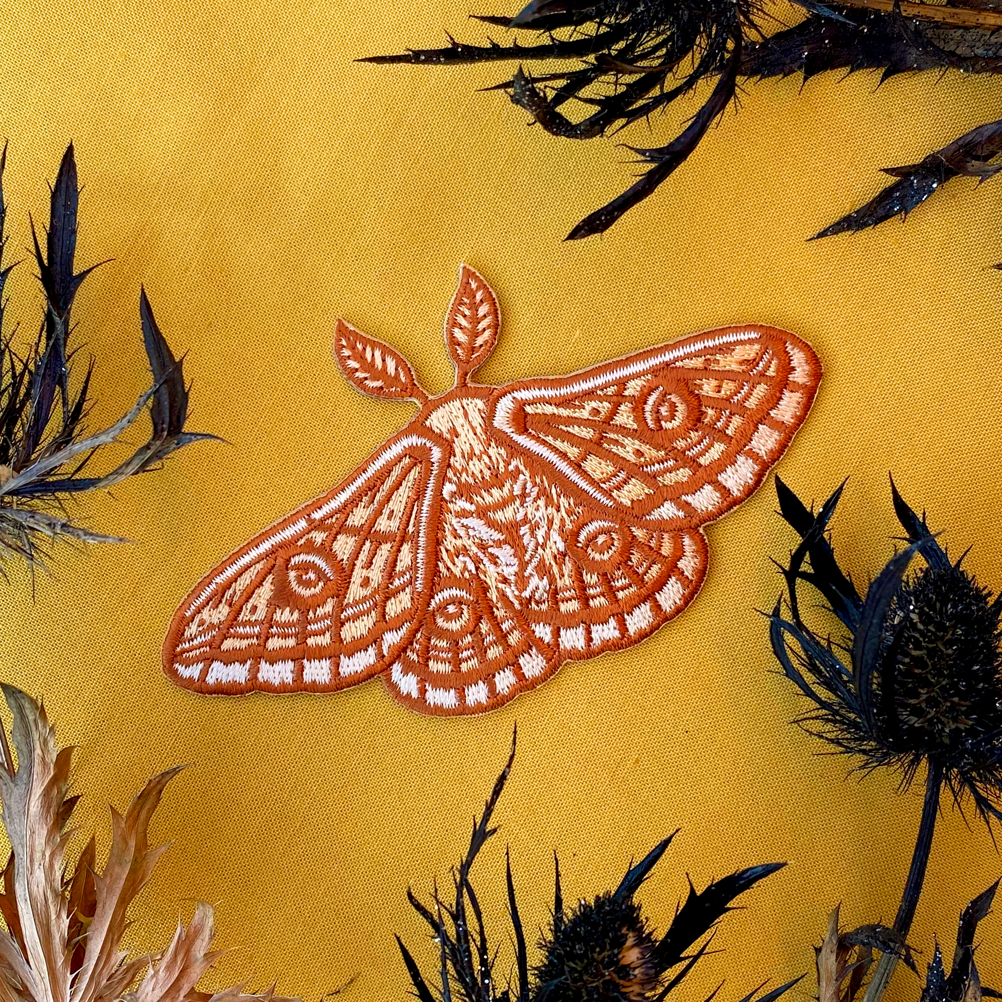 Iron on Patch: Emperor Moth