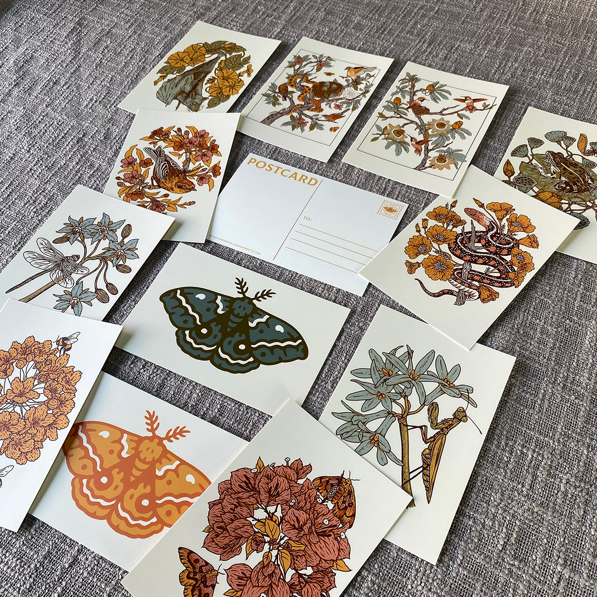 SECONDS* Postcard Set