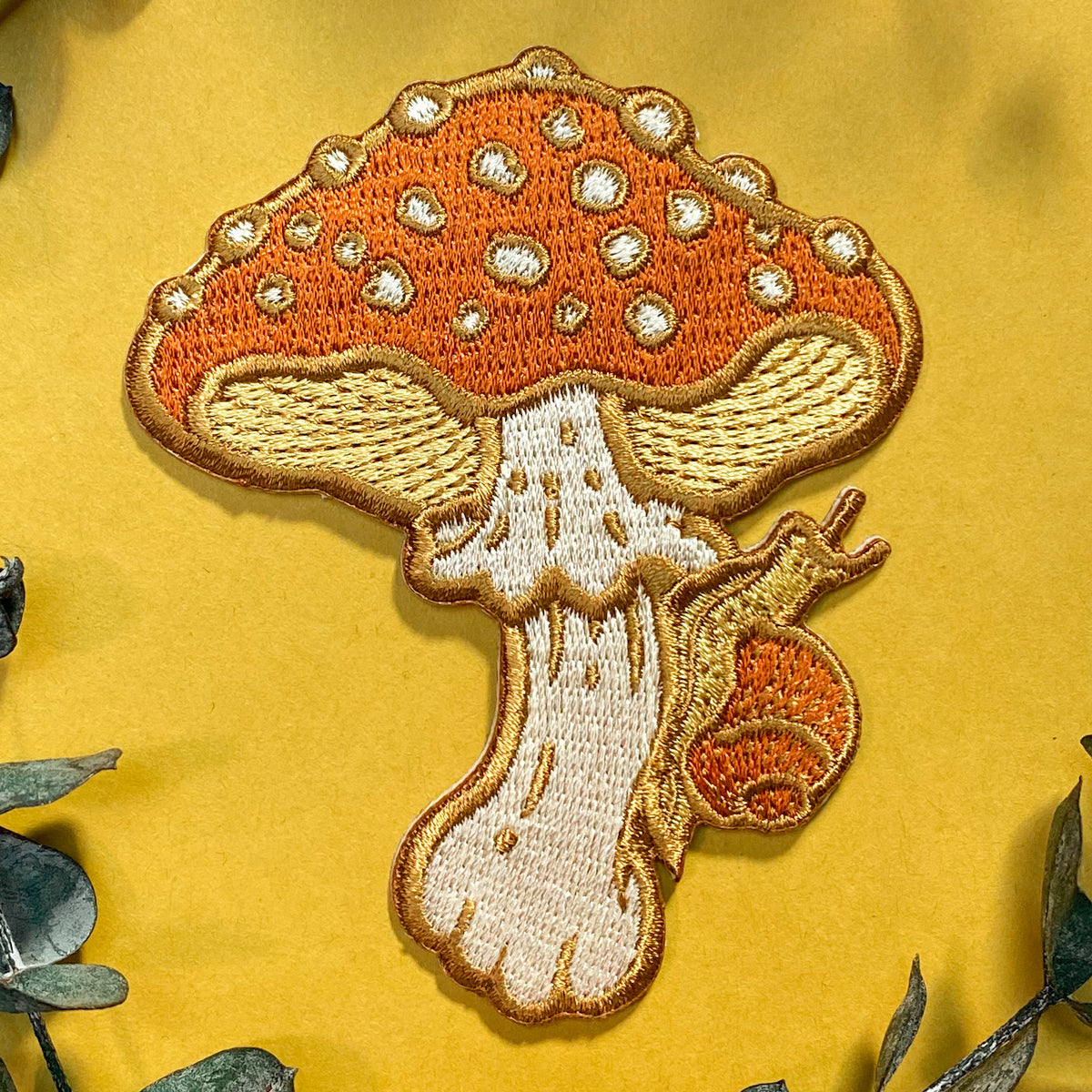 Iron on Patch: Mushroom