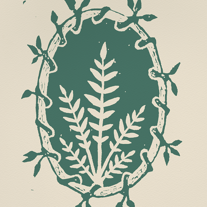 5x7" Screenprint: Sprouts