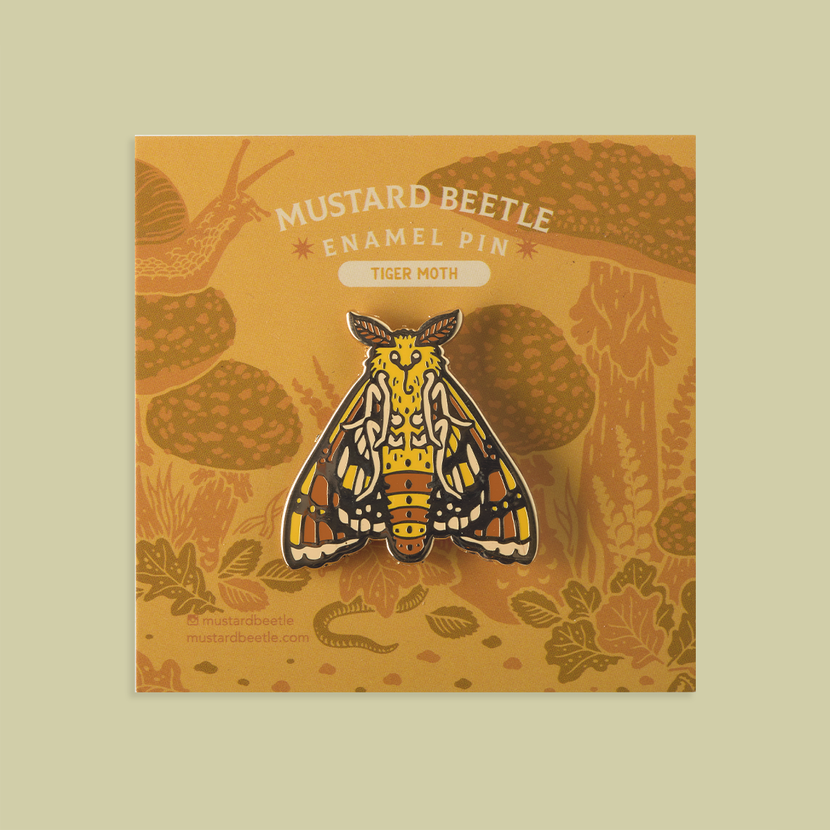 Enamel Pin: Moth