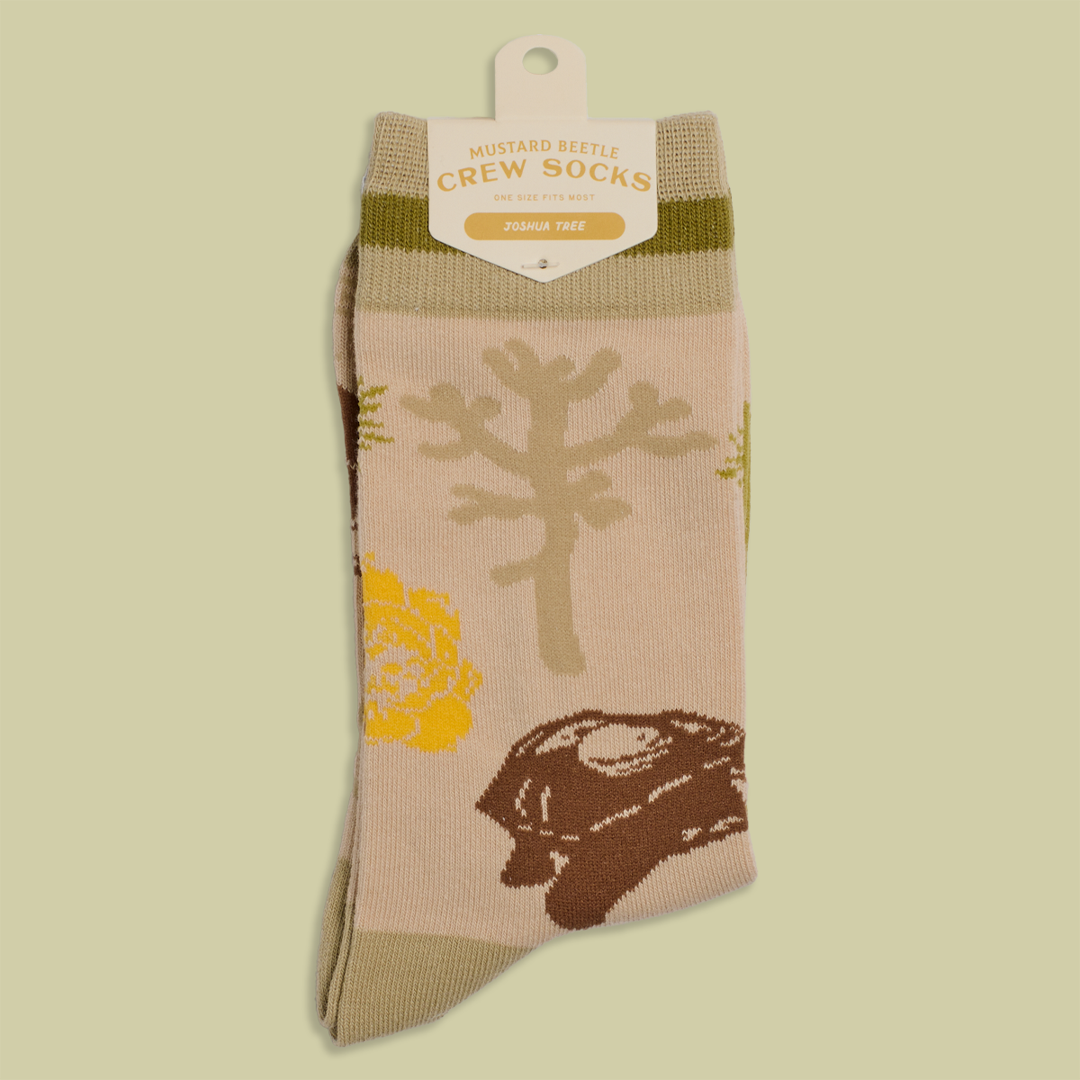 Crew Socks: Joshua Tree