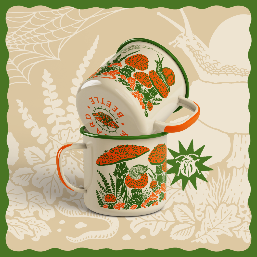 Enamelware Mug: Toad