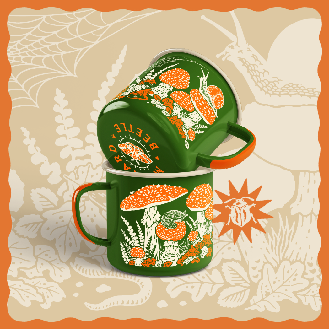 Enamelware Mug: Toad