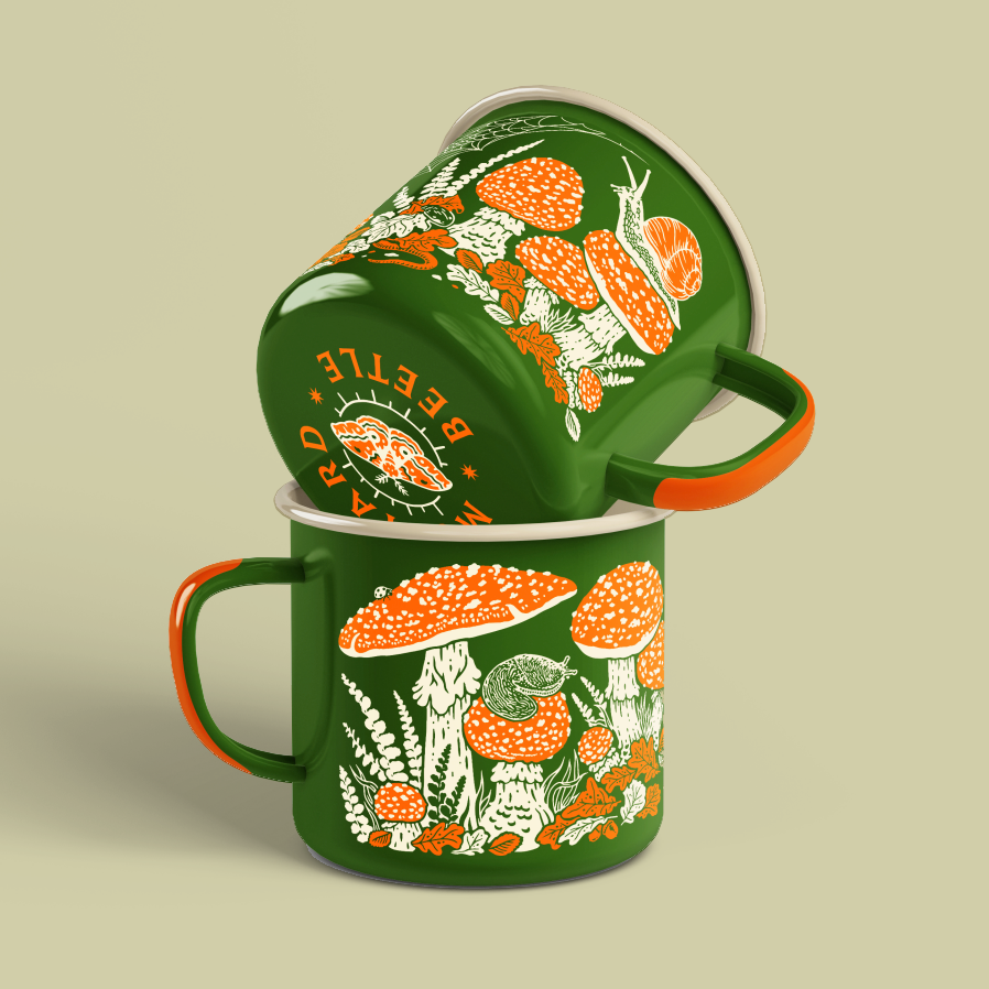 Enamelware Mug: Toad
