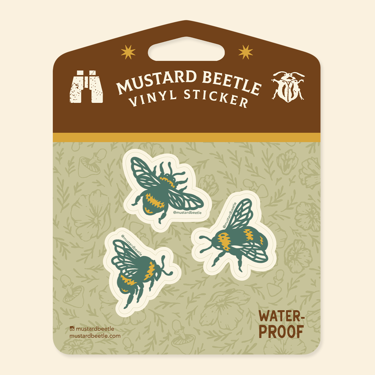 Sticker: Bees