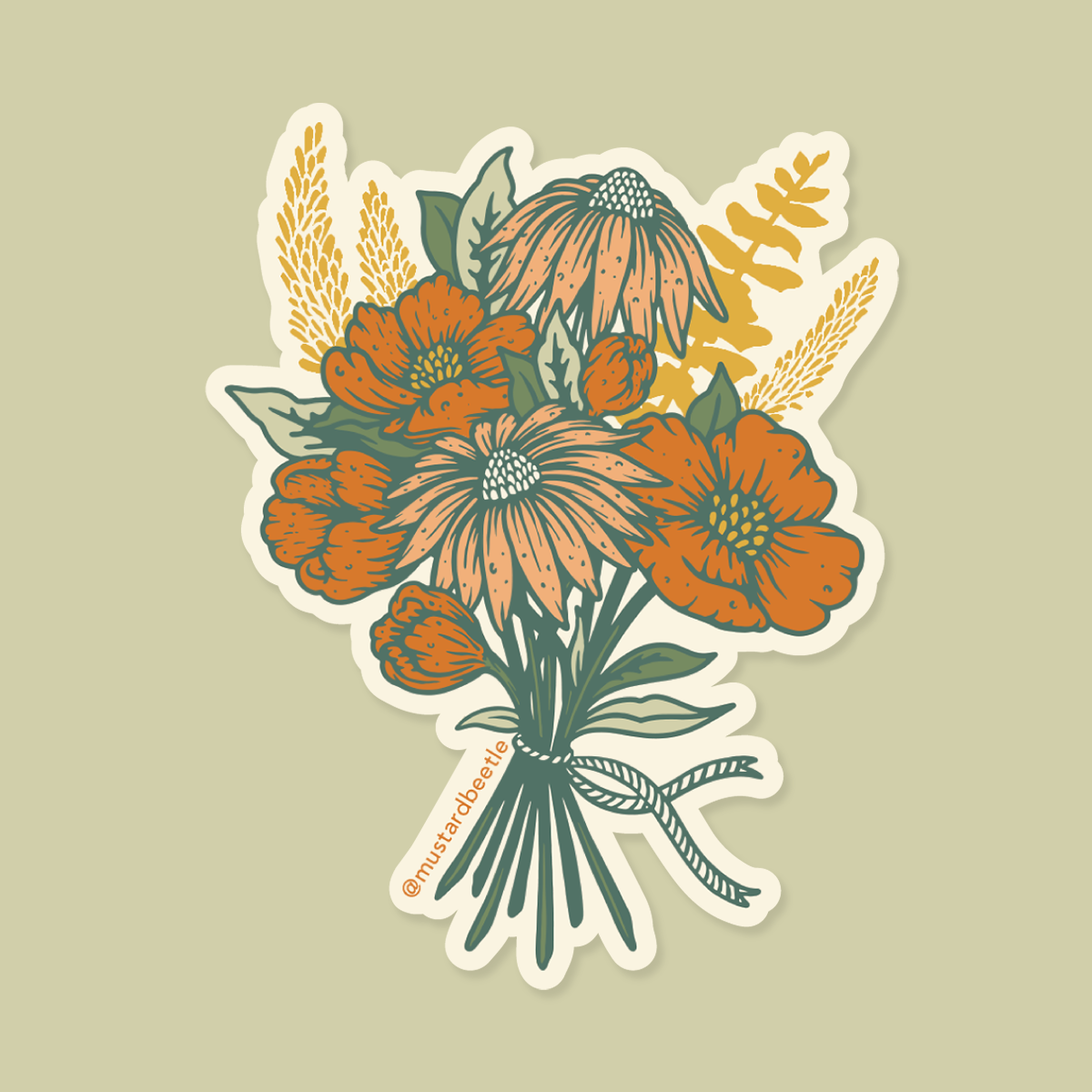 Sticker: Floral Bouquet