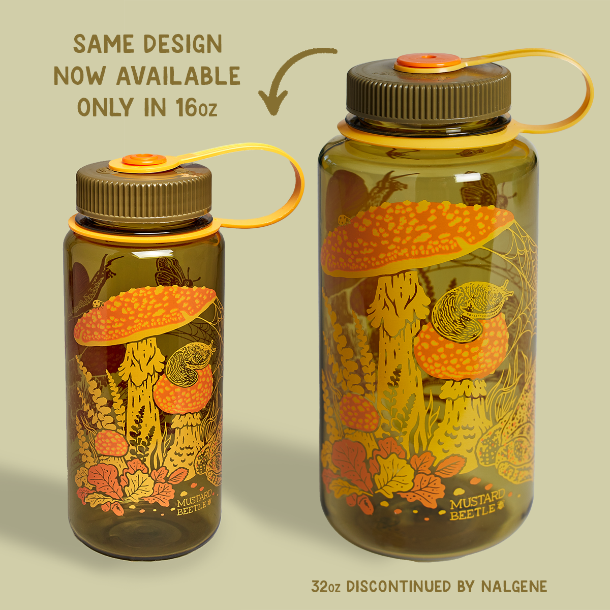 Nalgene 16oz: Toad