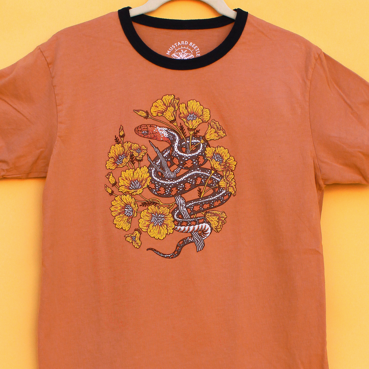 SECONDS* Dyed & Screenprinted T-Shirt