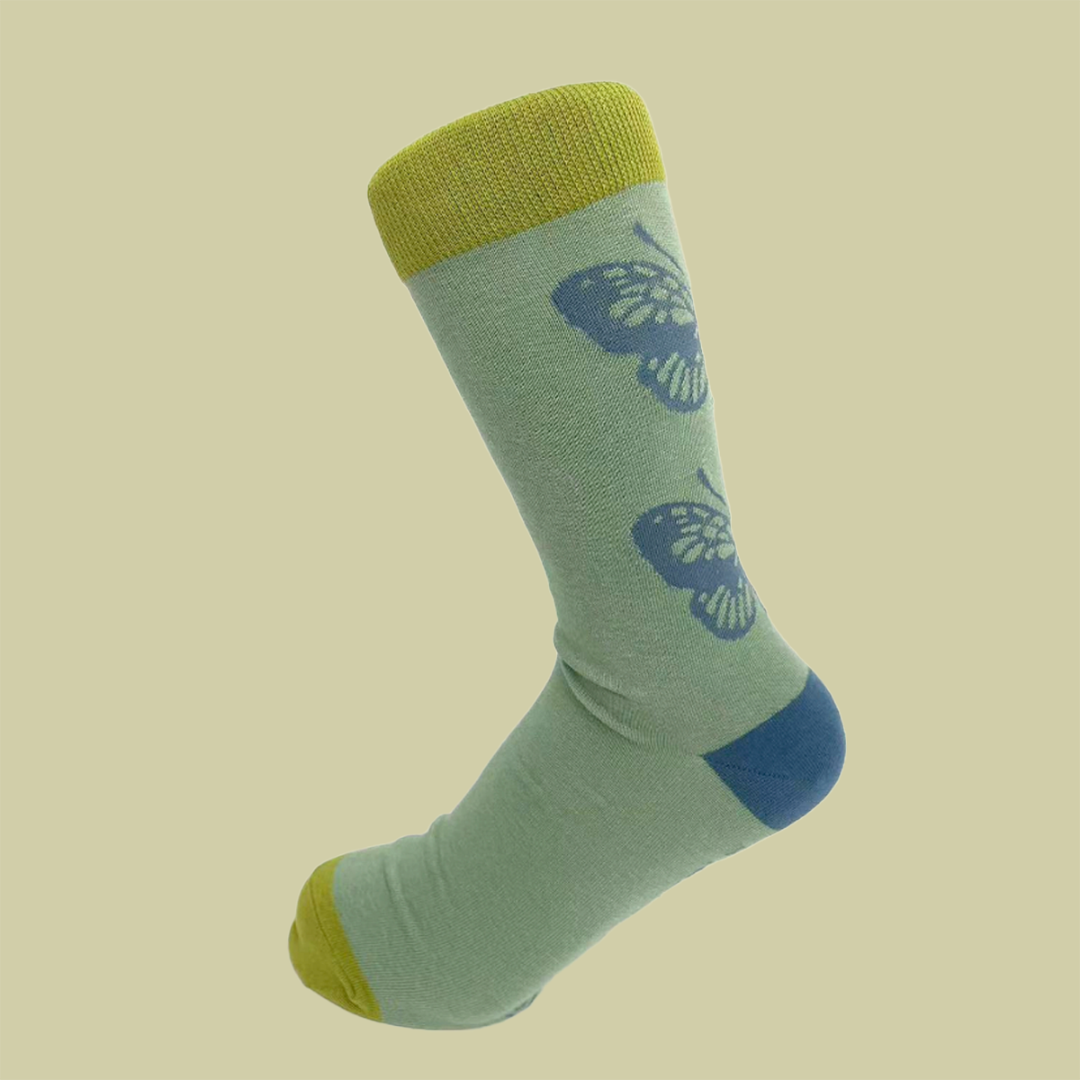 Crew Socks: Butterfly