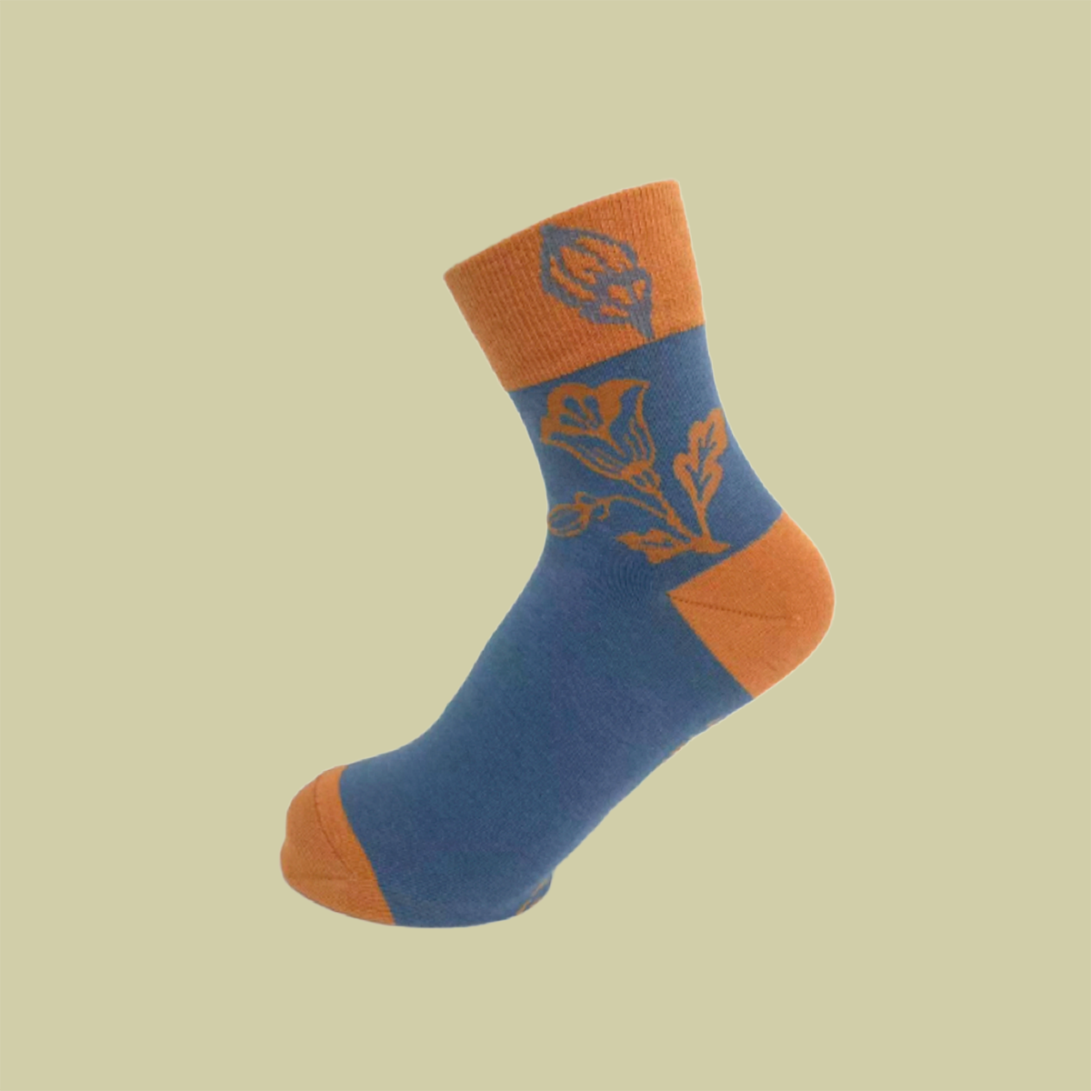 Crew Socks: Floral