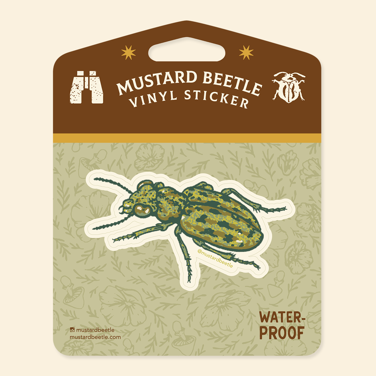 Sticker: Delta Green Ground Beetle