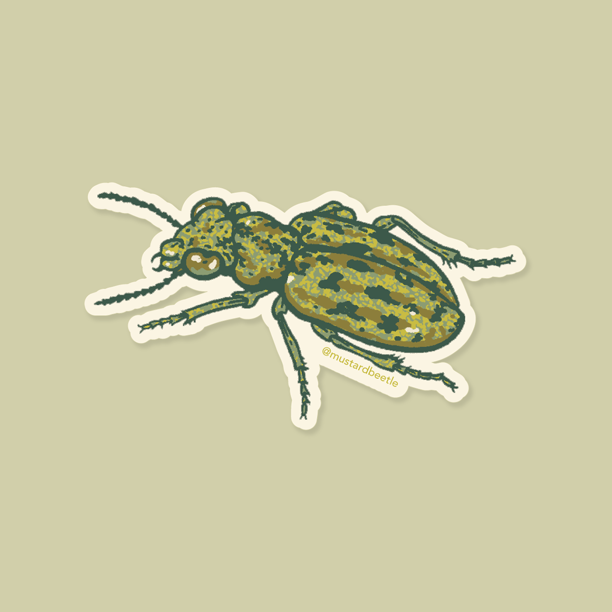 Sticker: Delta Green Ground Beetle