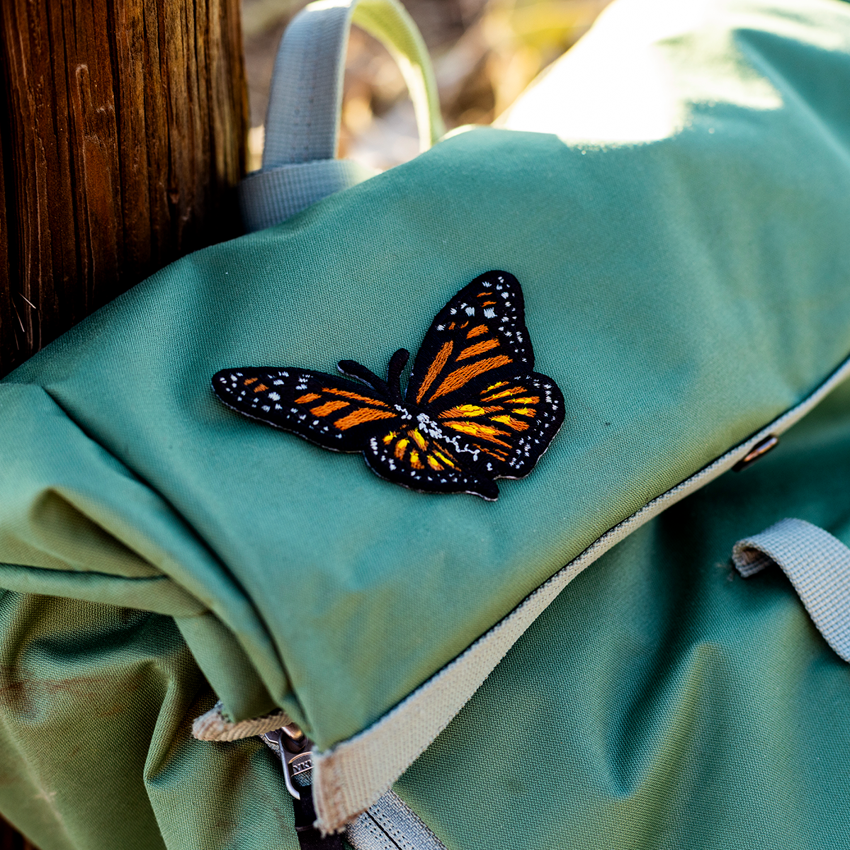 Iron on Patch: Monarch Butterfly