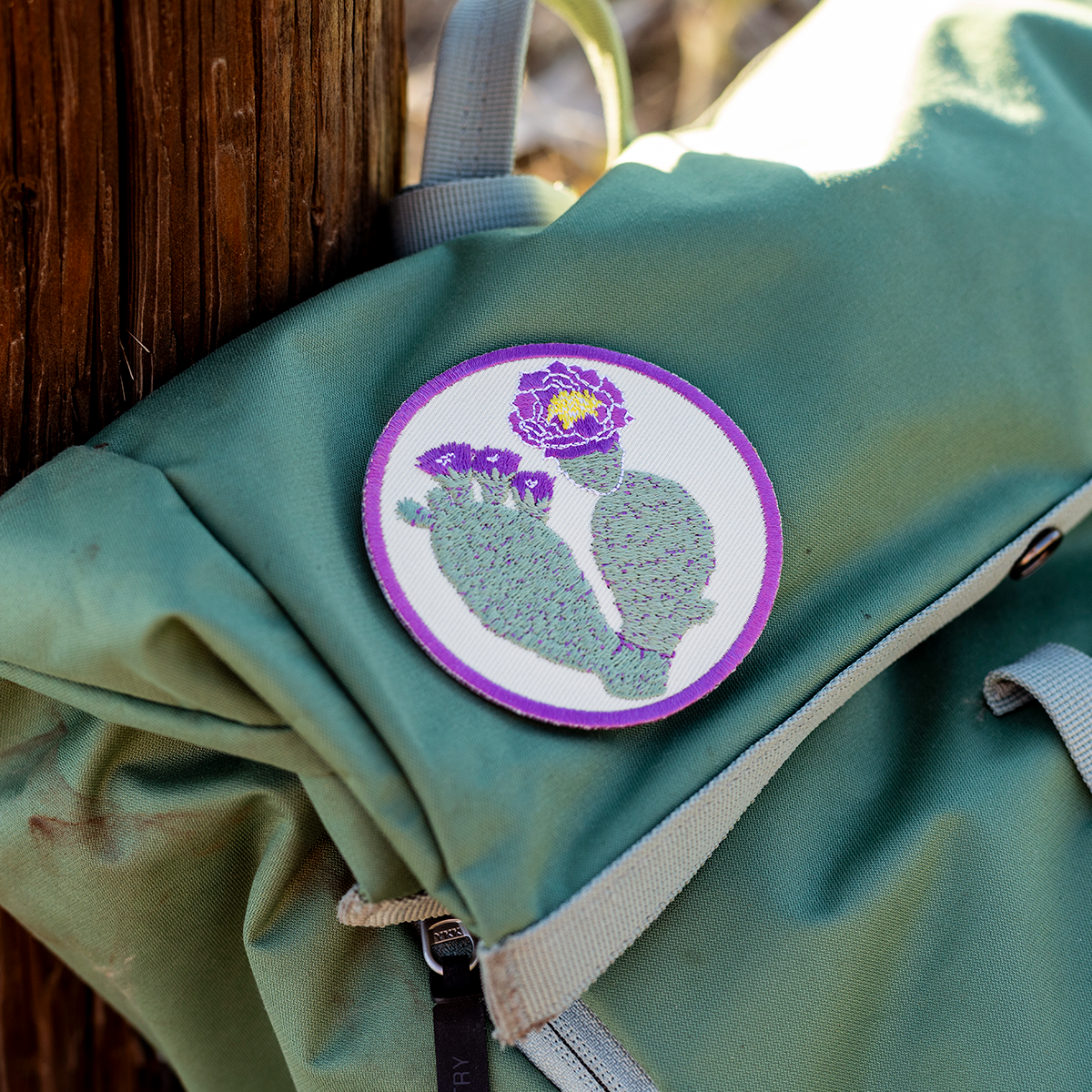 Iron on Patch: Beavertail Pricklypear