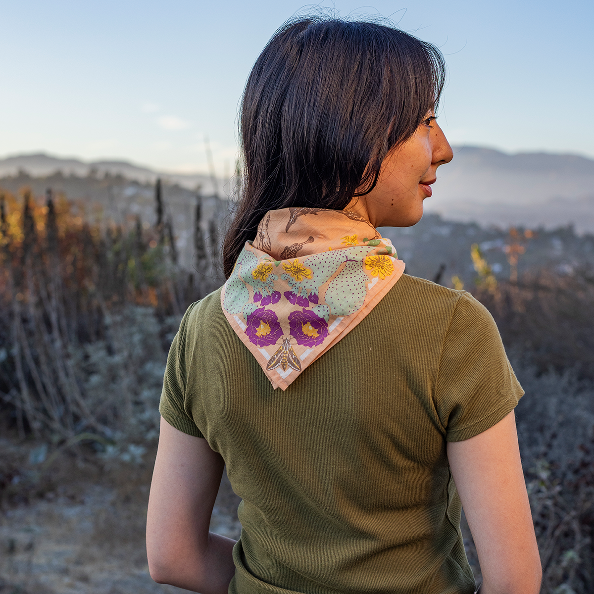 Organic Fair Trade Bandana: Anza Borrego