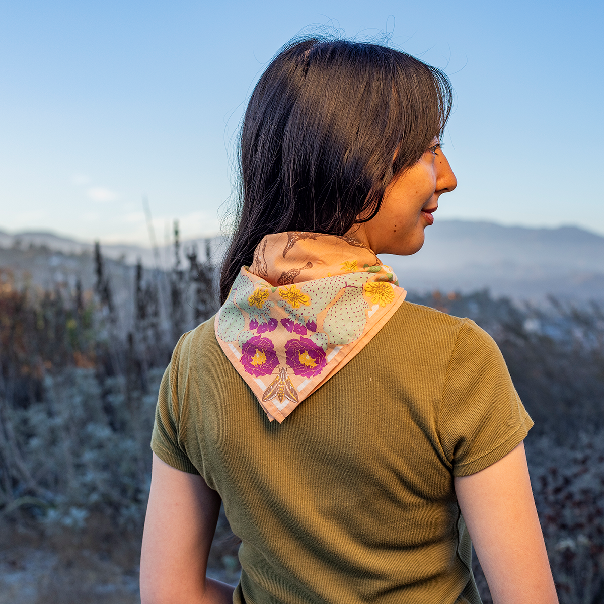 Organic Fair Trade Bandana: Anza Borrego