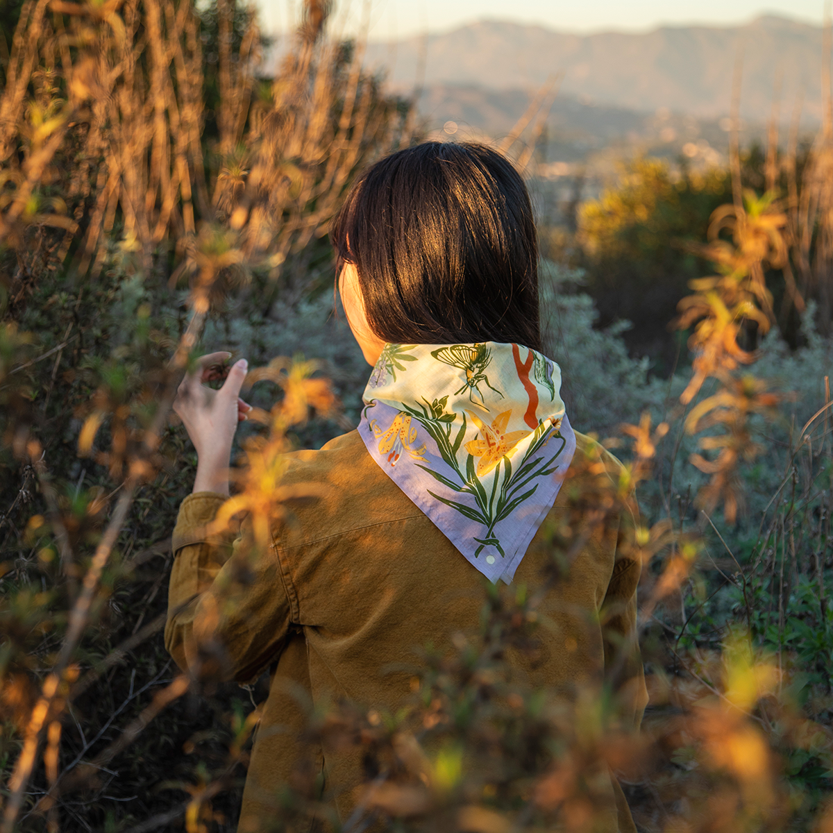 Organic Fair Trade Bandana: San Jacinto