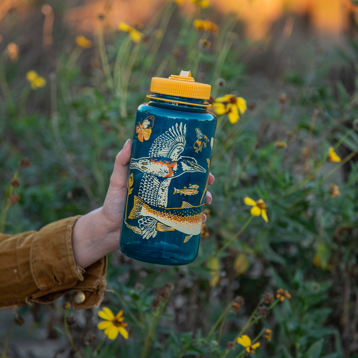 Nalgene 32oz: Malibu Creek for CalTrout