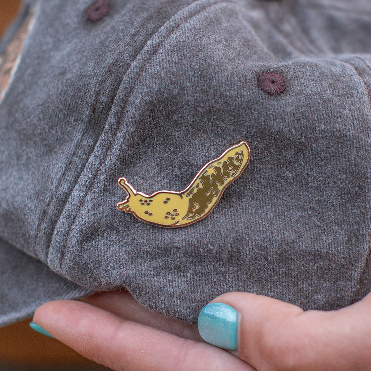 Enamel Pin: Banana Slug