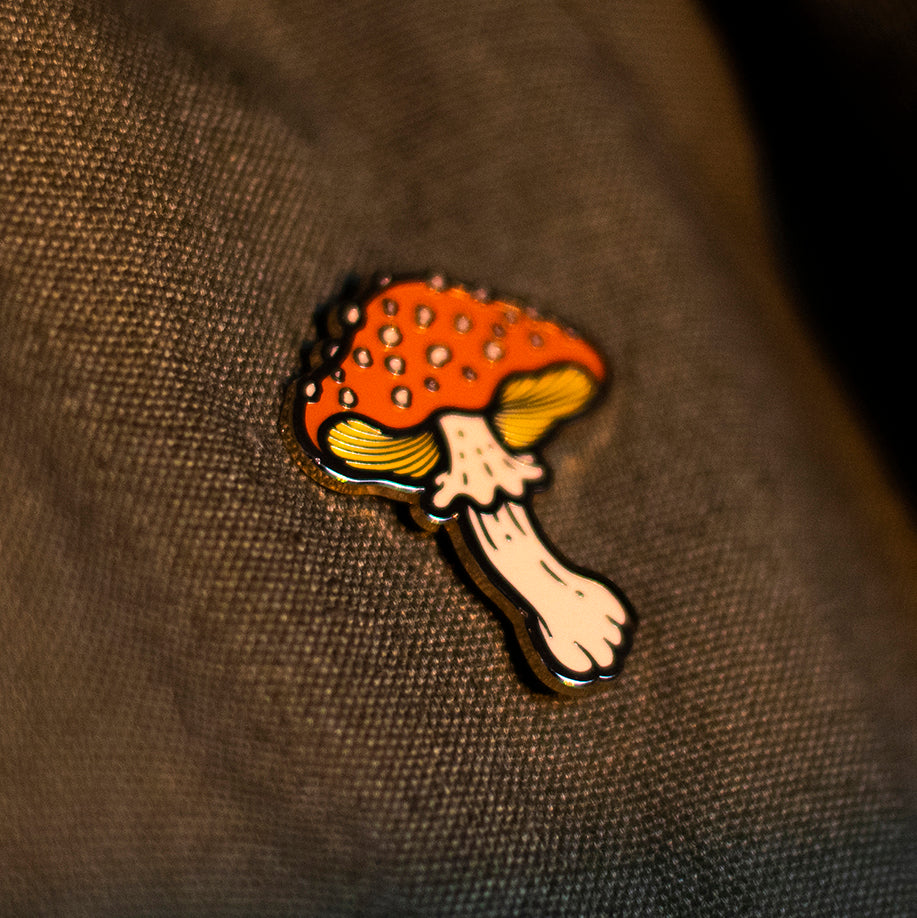 Enamel Pin: Mushroom