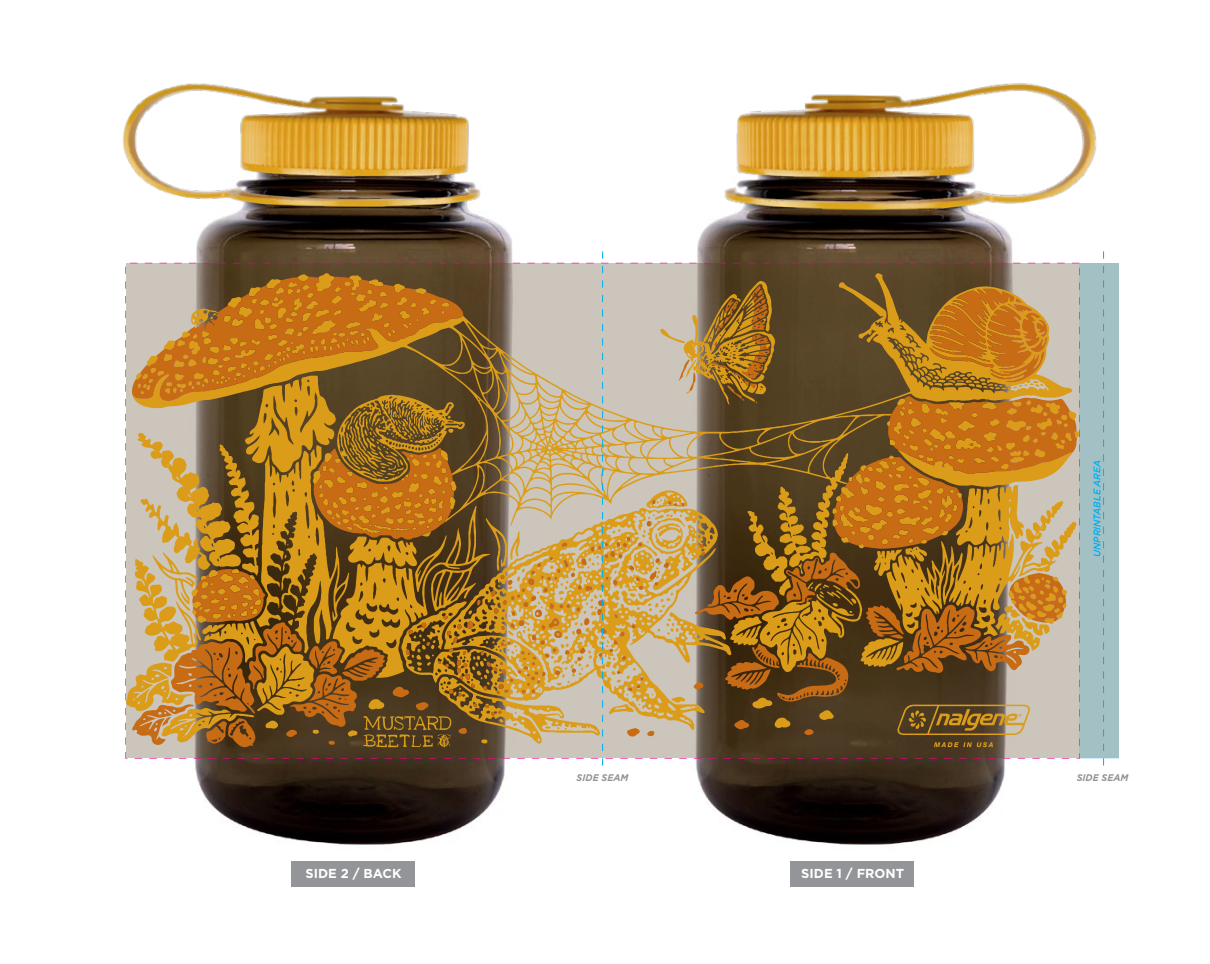 Nalgene 32oz: Toad