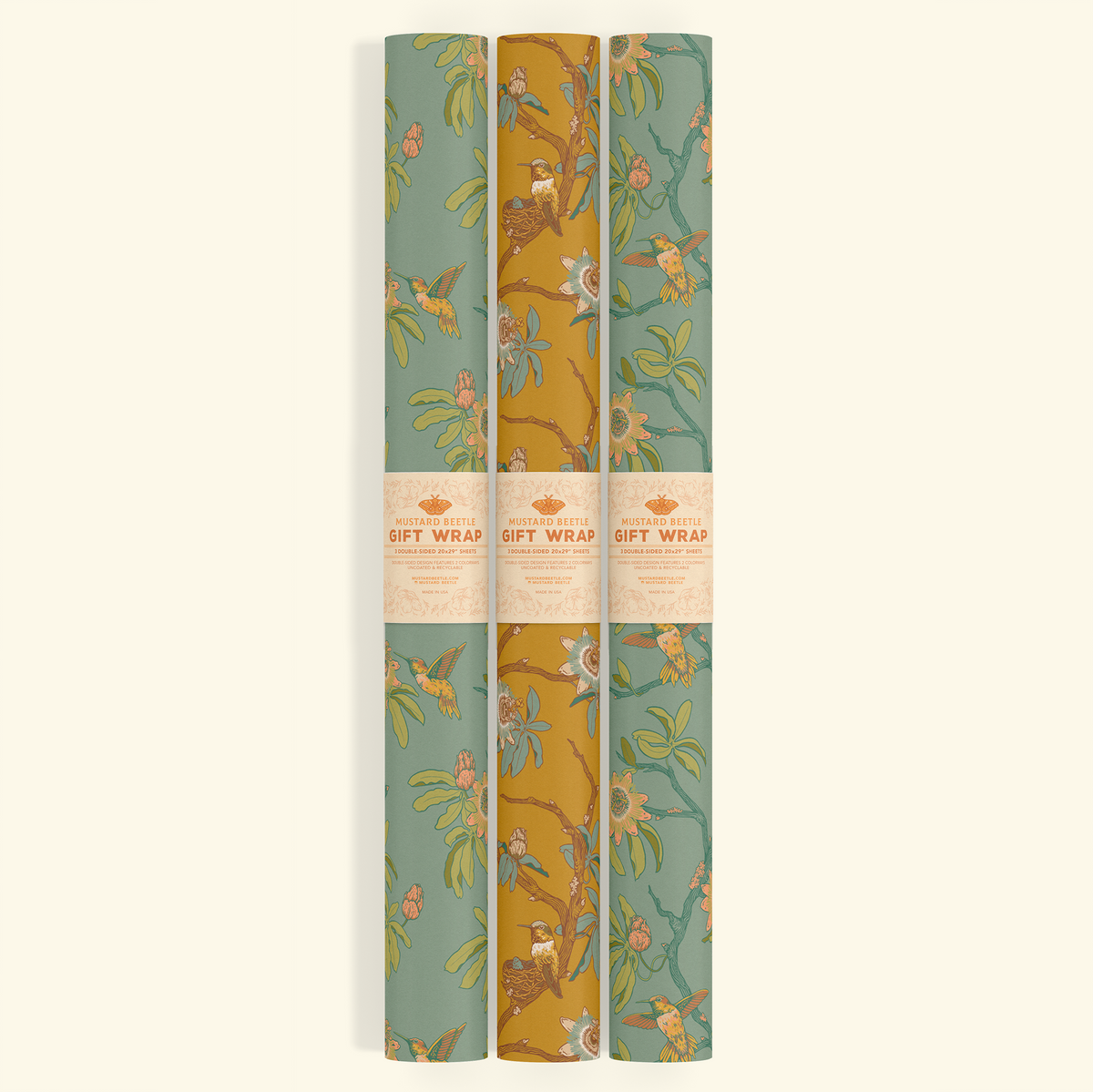 Gift Wrap: Hummingbird