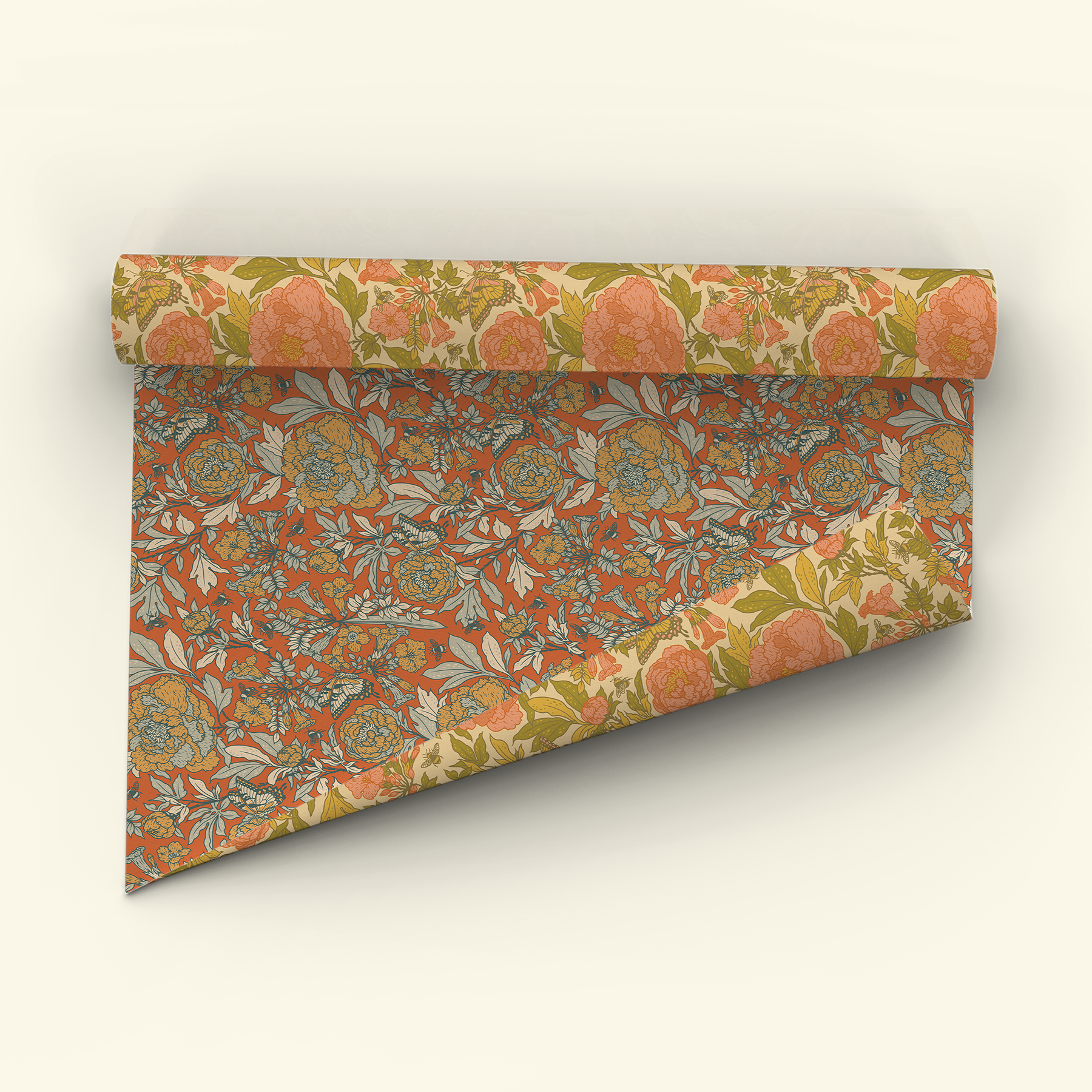 Gift Wrap: Peonies