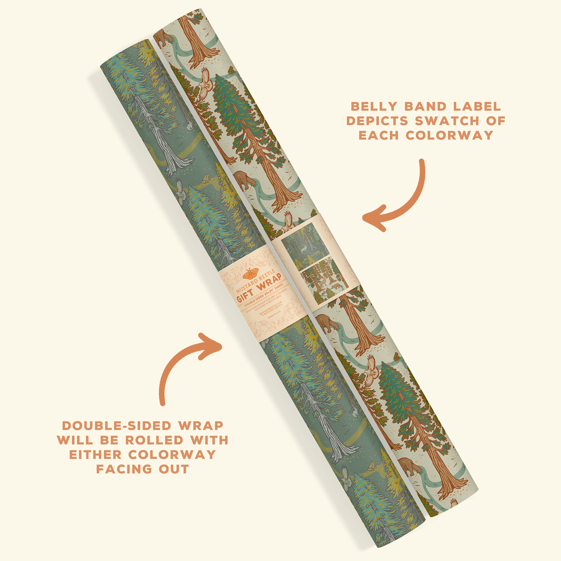 Gift Wrap: Redwoods