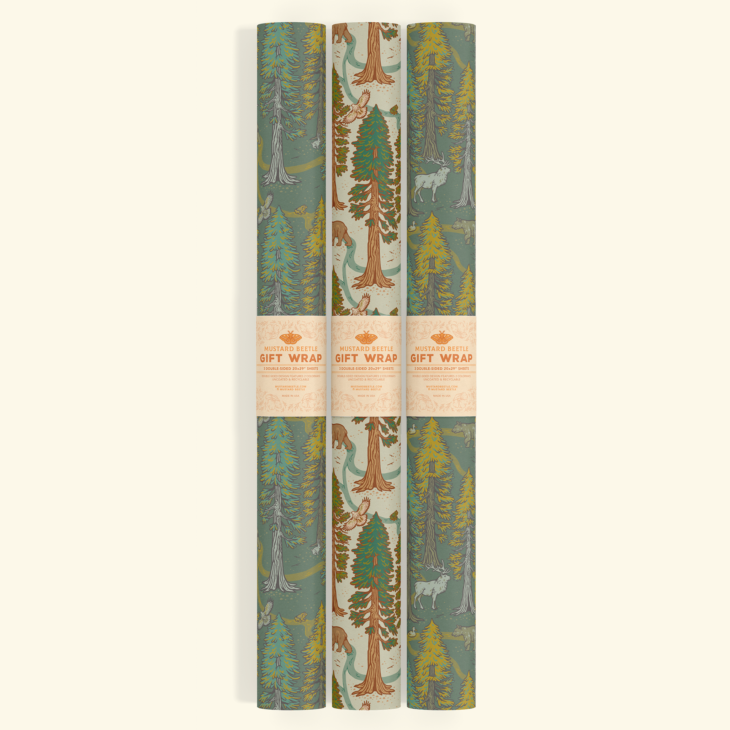 Gift Wrap: Redwoods