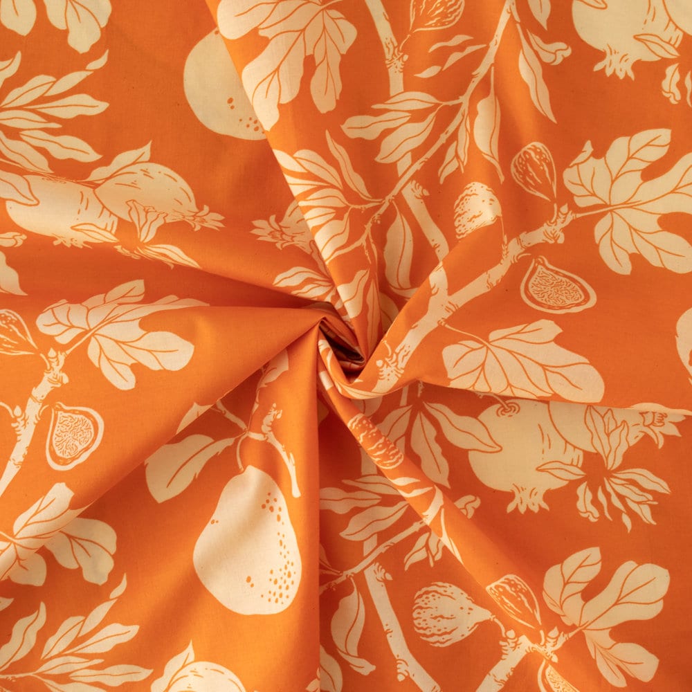Organic (Lawn) Fabric Yardage Figs: Sunburst