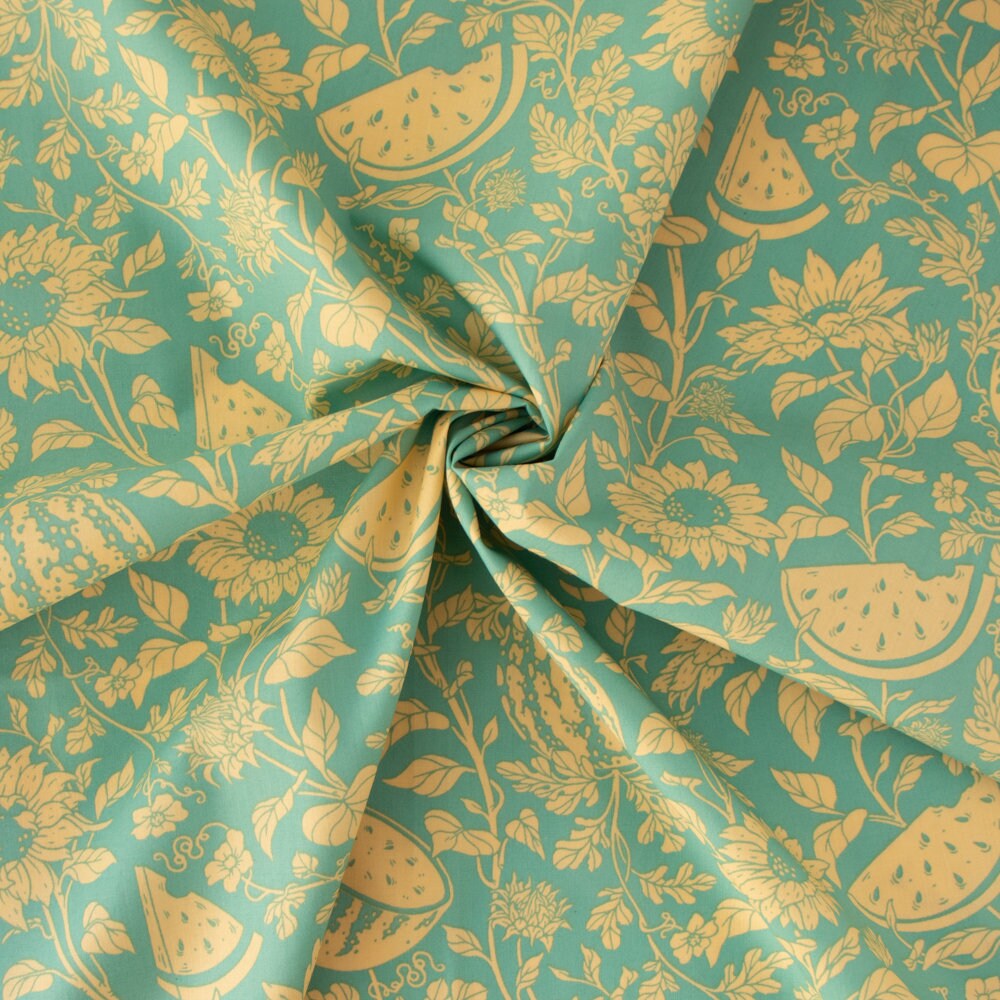 Organic Fabric Yardage Summer: Sky
