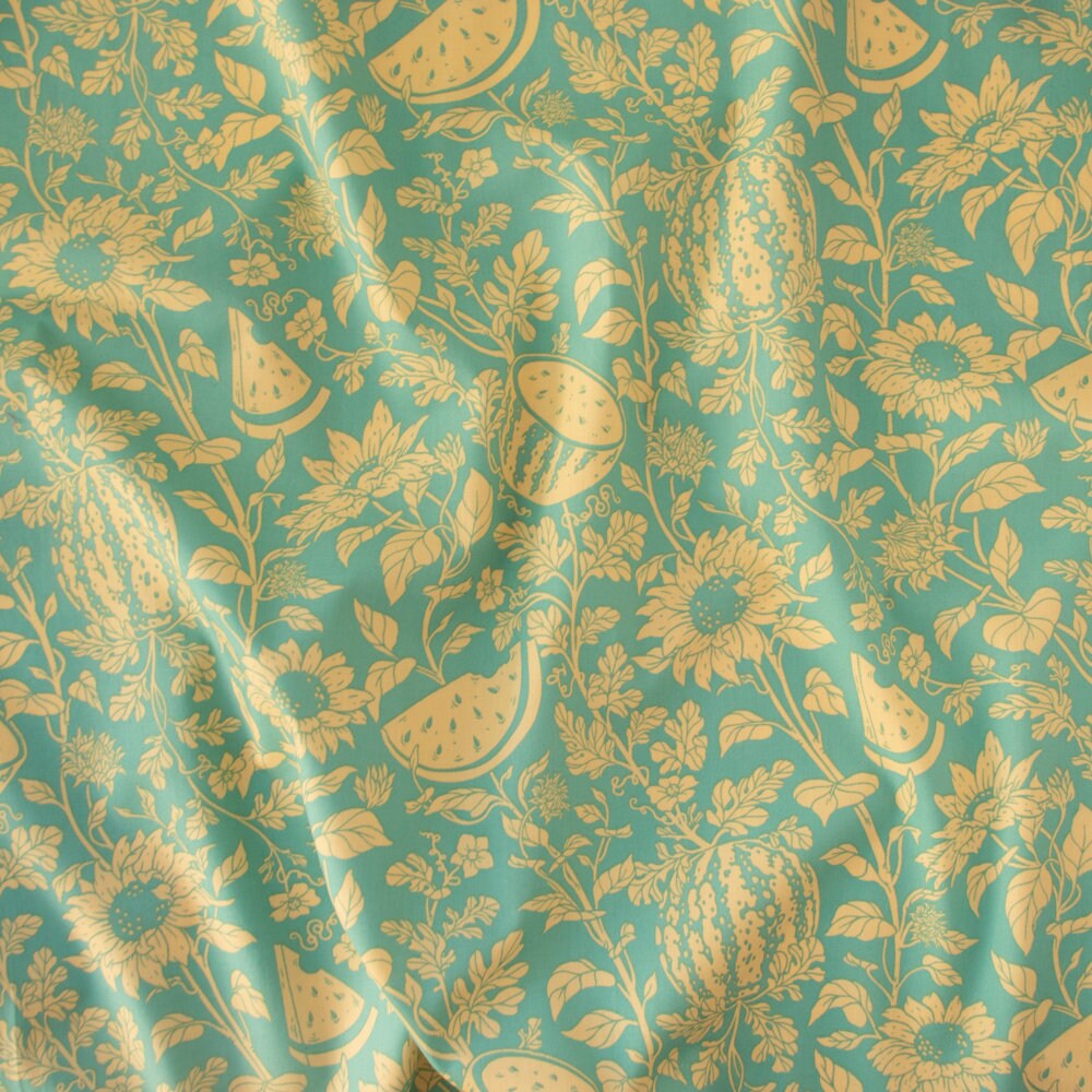 Organic Fabric Yardage Summer: Sky