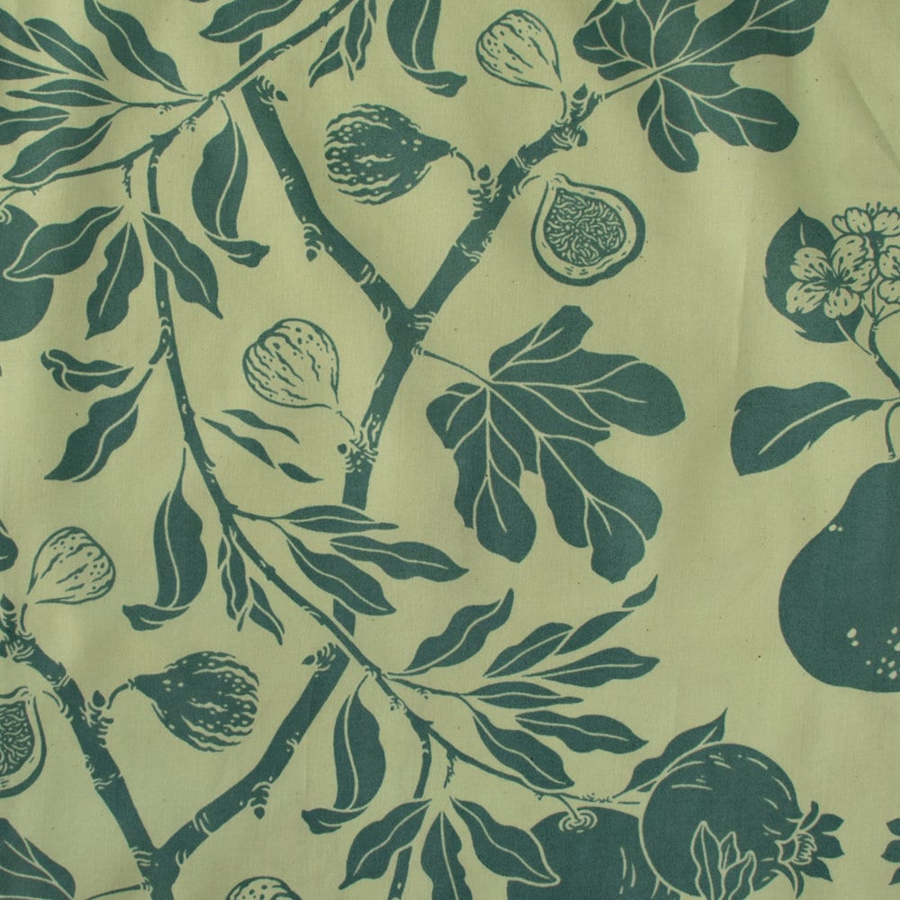 Organic (Lawn) Fabric Yardage Figs: Sage