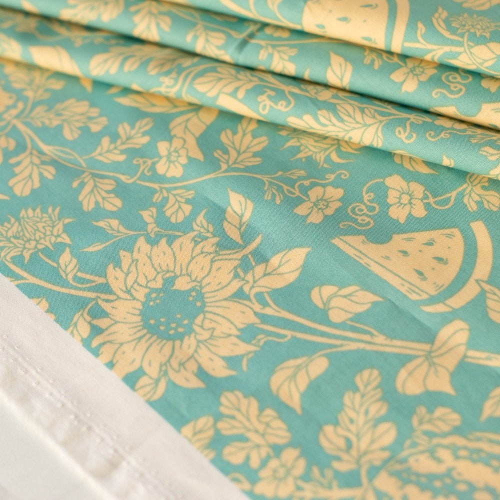 Organic Fabric Yardage Summer: Sky