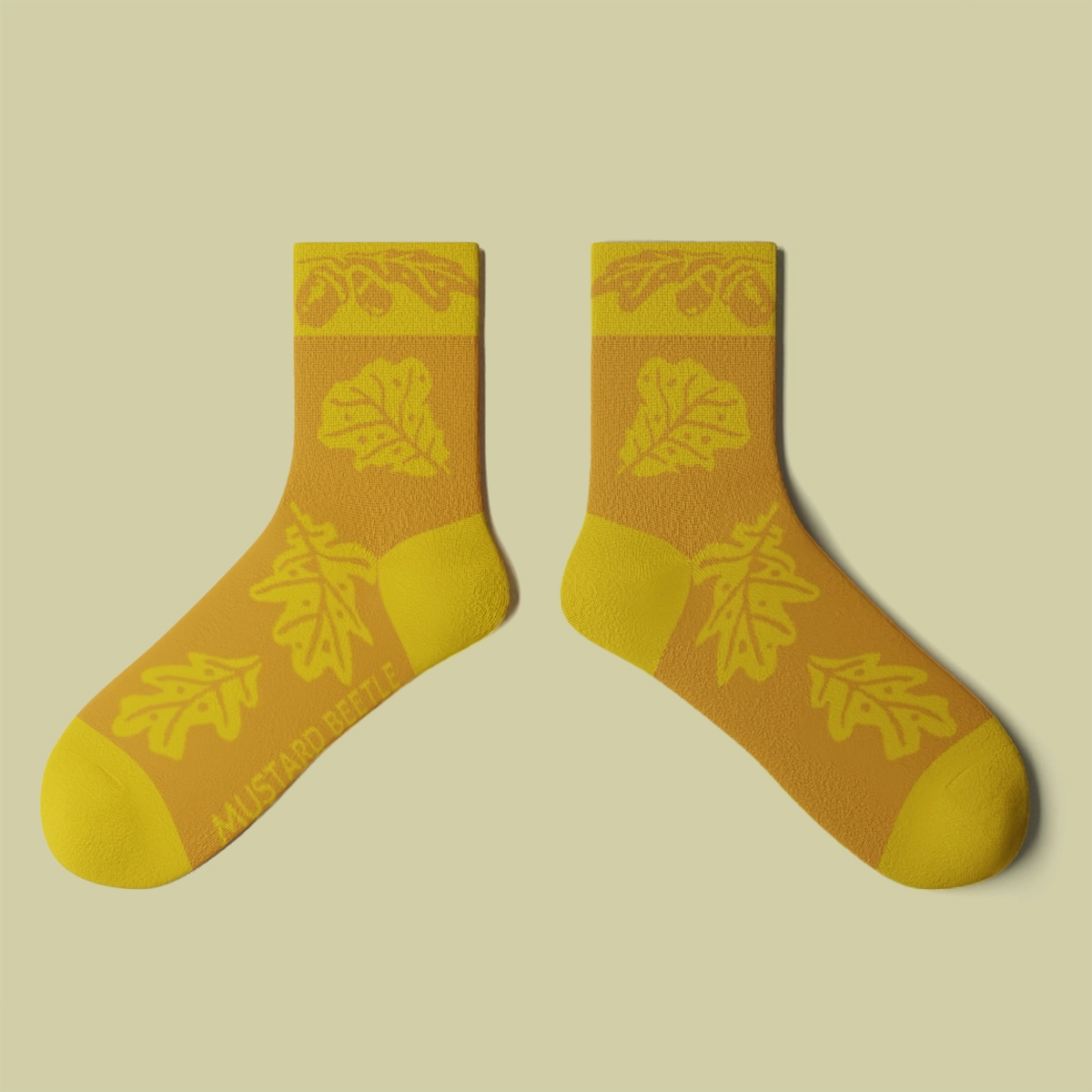 Crew Socks: Leaves