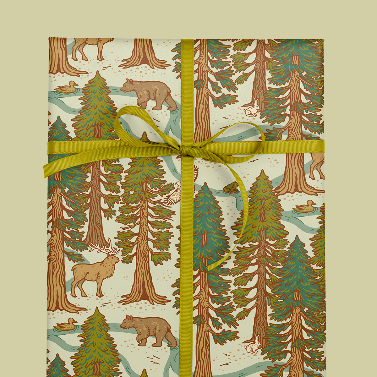 Gift Wrap: Redwoods
