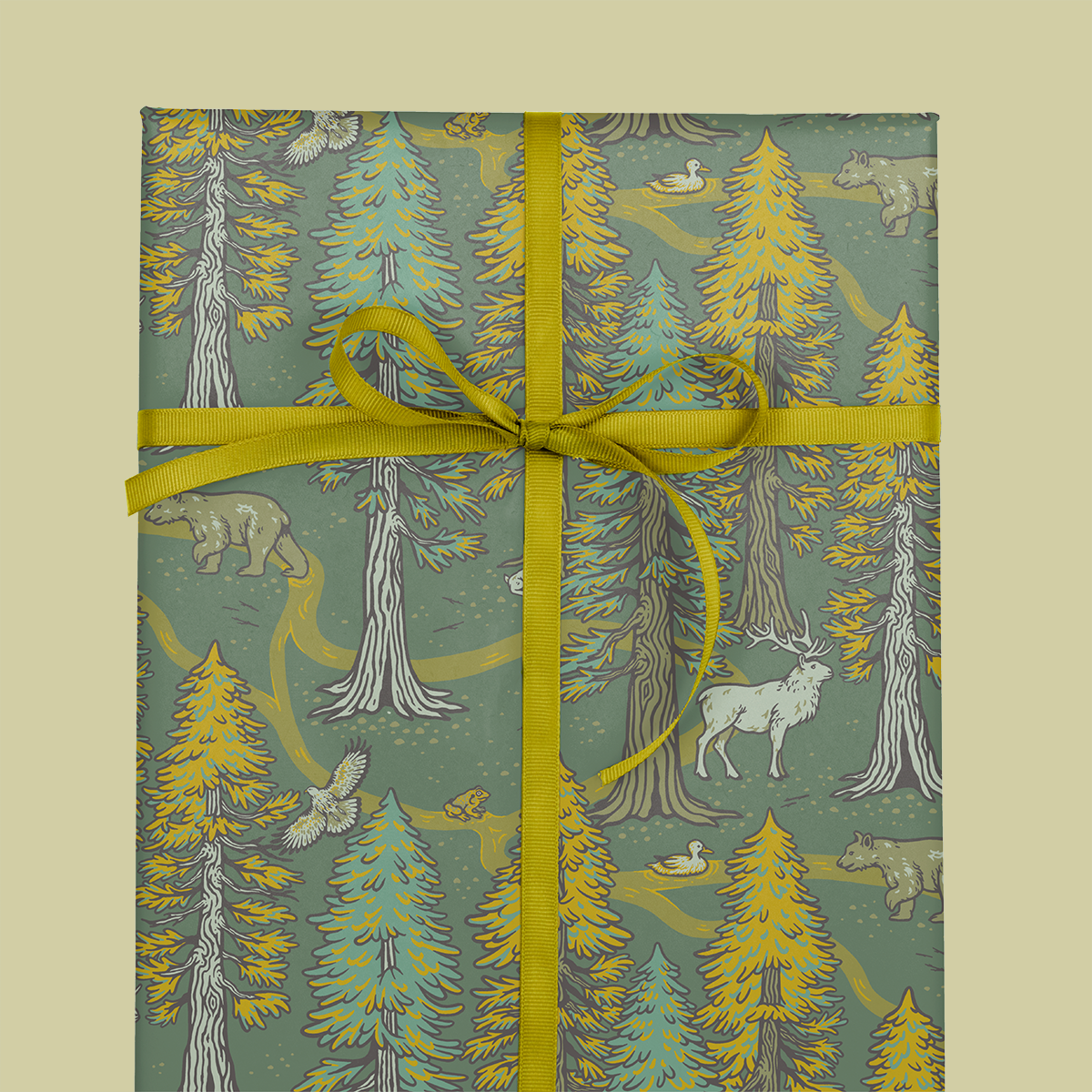 Gift Wrap: Redwoods