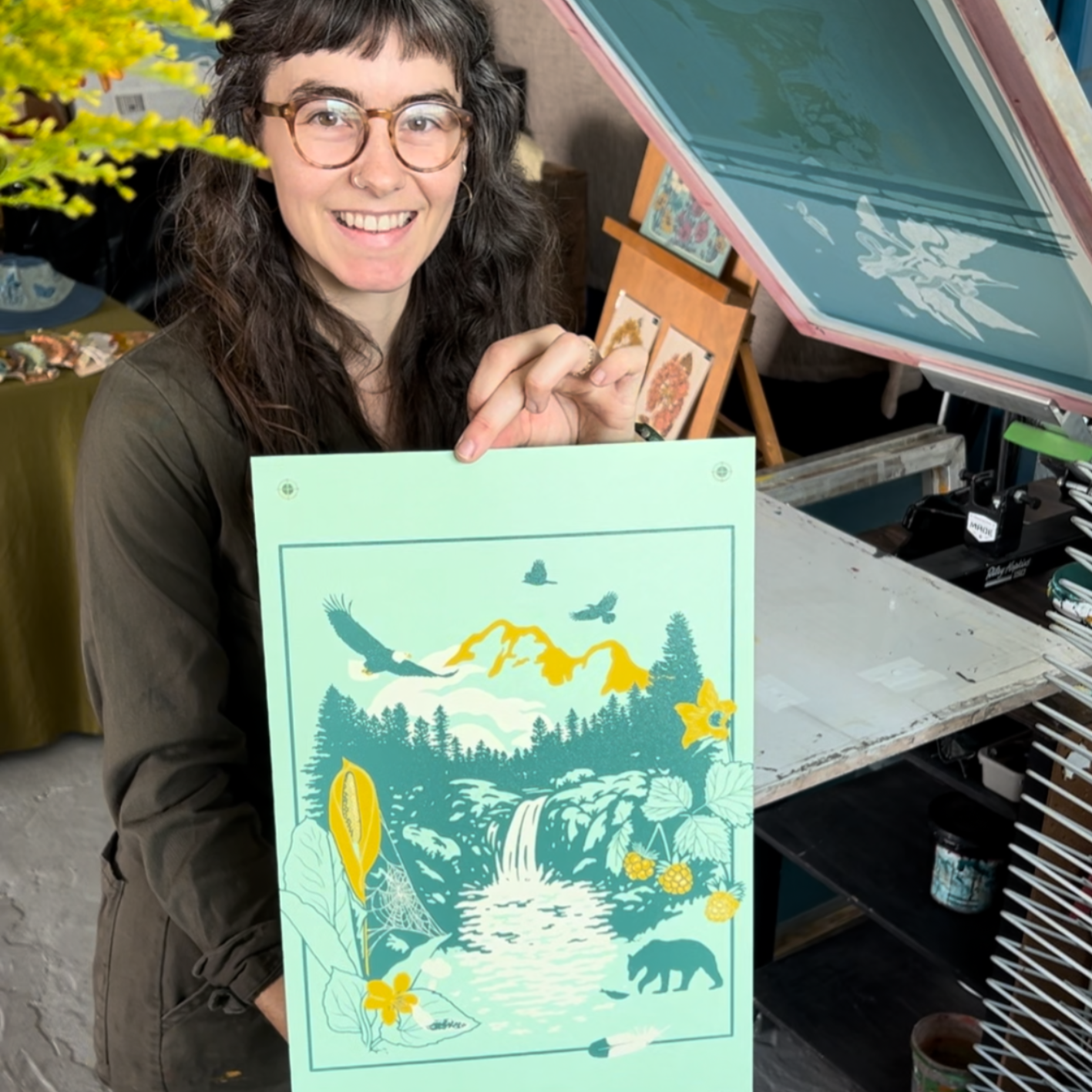 Screenprint: Pacific Northwest