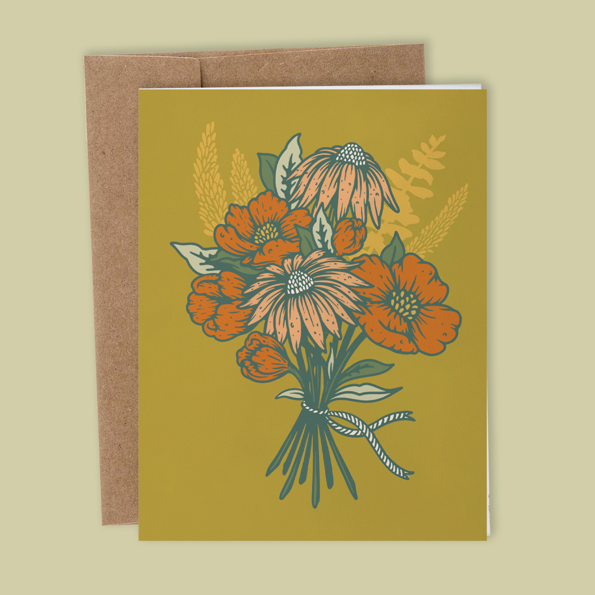 Greeting Card: Floral Bouquet