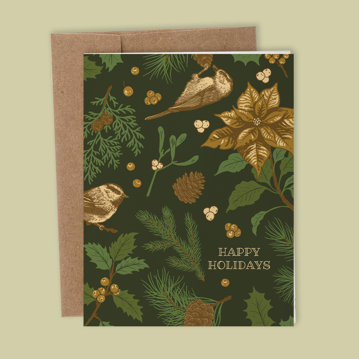 Greeting Card: Happy Holidays