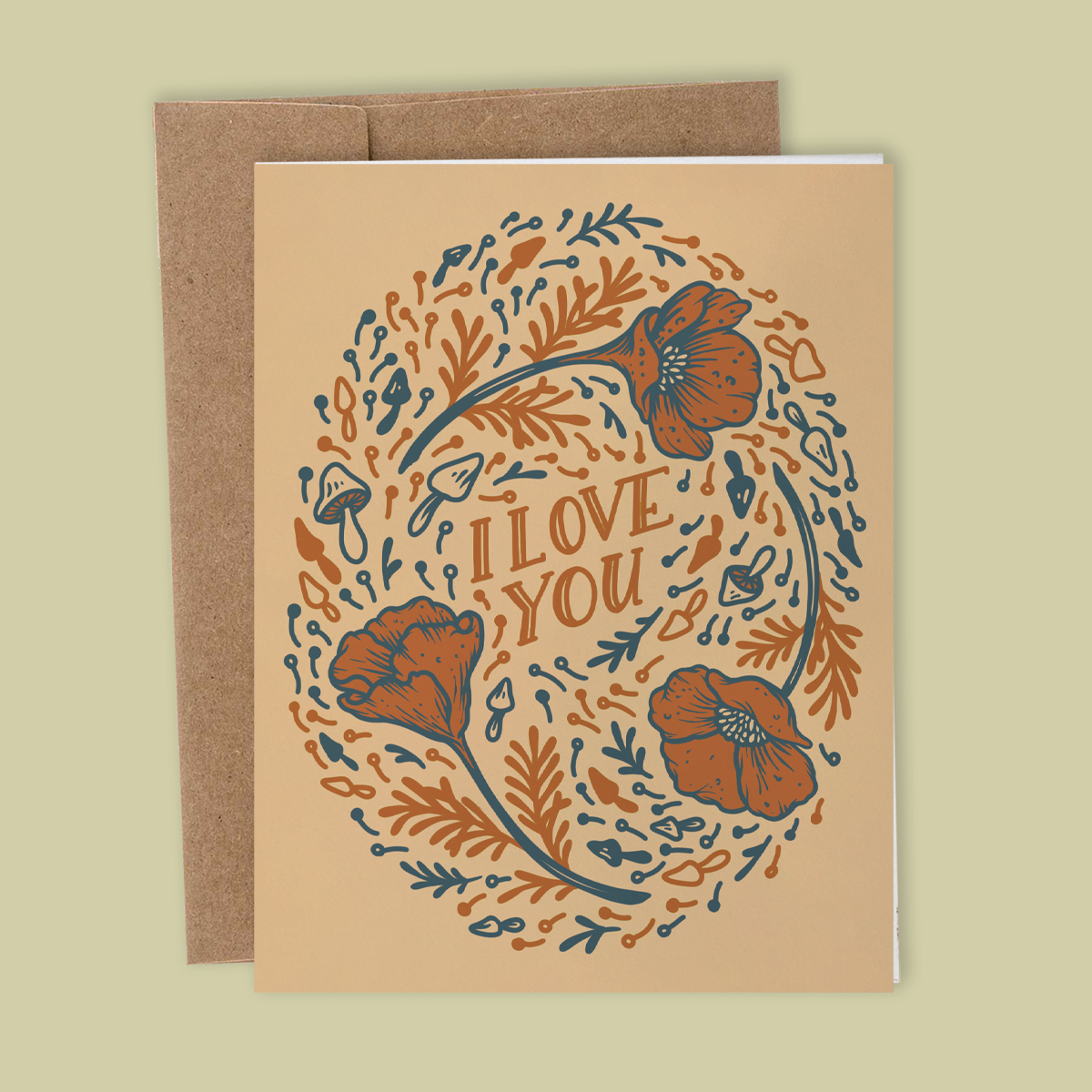 Greeting Card: I Love You